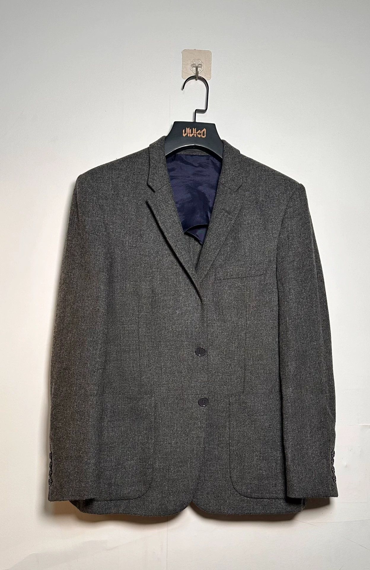 Acne Studios Acne Studios Thick Dark Gray Wool Suit Padded 9/10 Size 46R - 1 Thumbnail