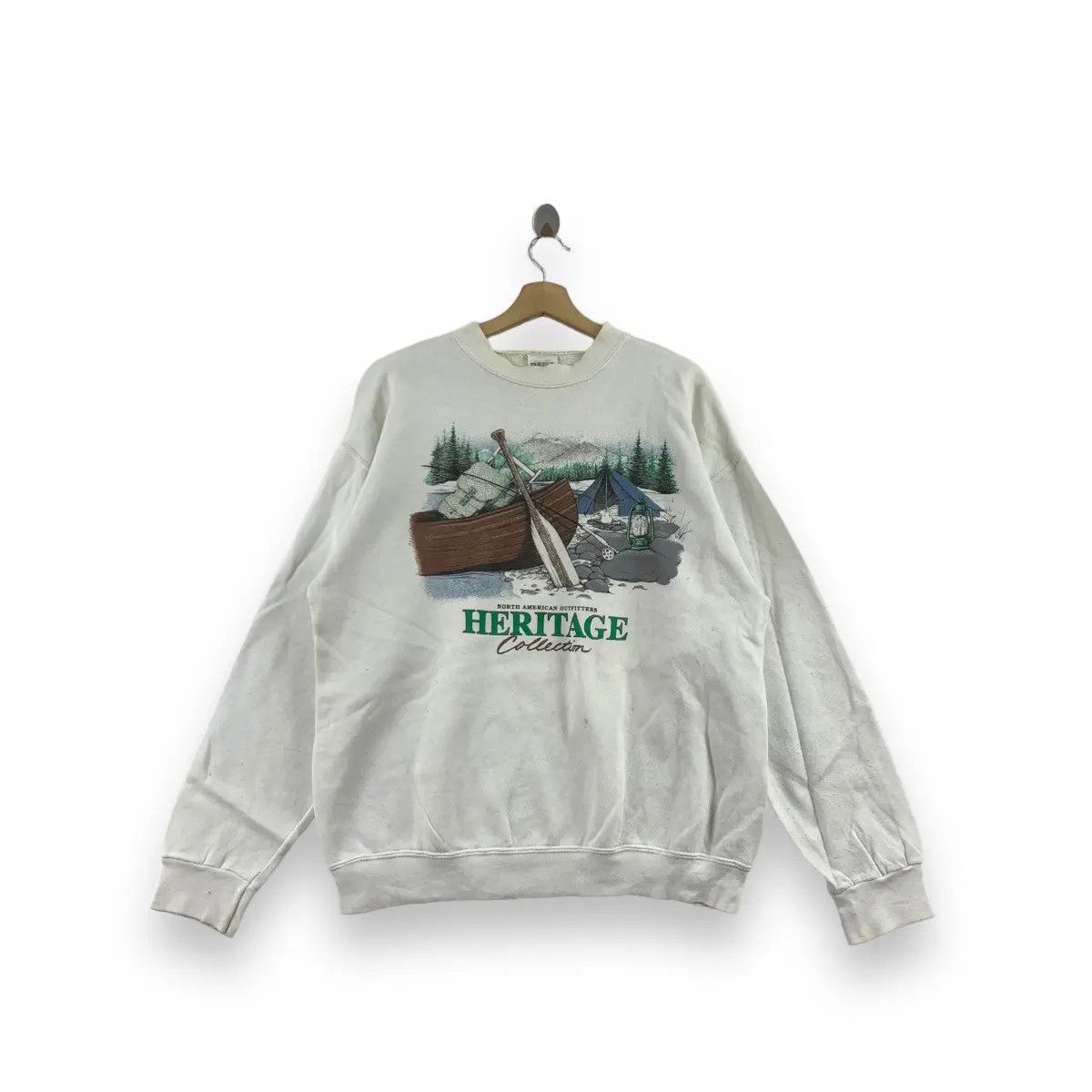 Tultex Vintage 90’ TULTEX NORTH AMERICAN OUTFITTERS Size L / US 10 / IT 46 - 1 Thumbnail