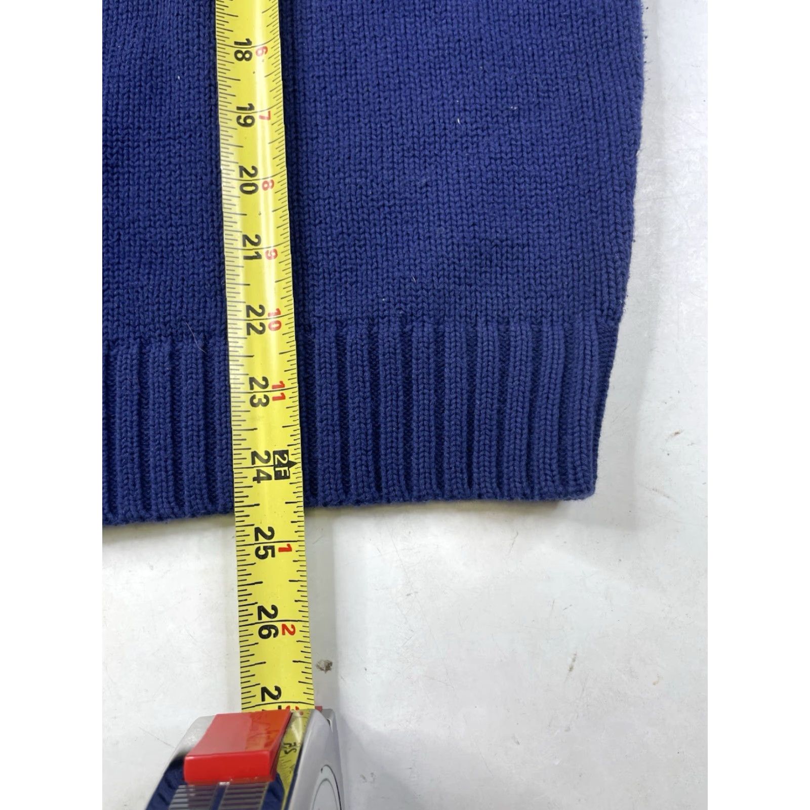 Polo Ralph Lauren VINTAGE Polo Ralph Lauren Crewneck Knit Sweater Mens M Blue Pullover Cotton Knit Crew Neck Sweater Pullover Mens Blue Polo Ralph Lauren Vintage Size US M / EU 48-50 / 2 - 5 Thumbnail