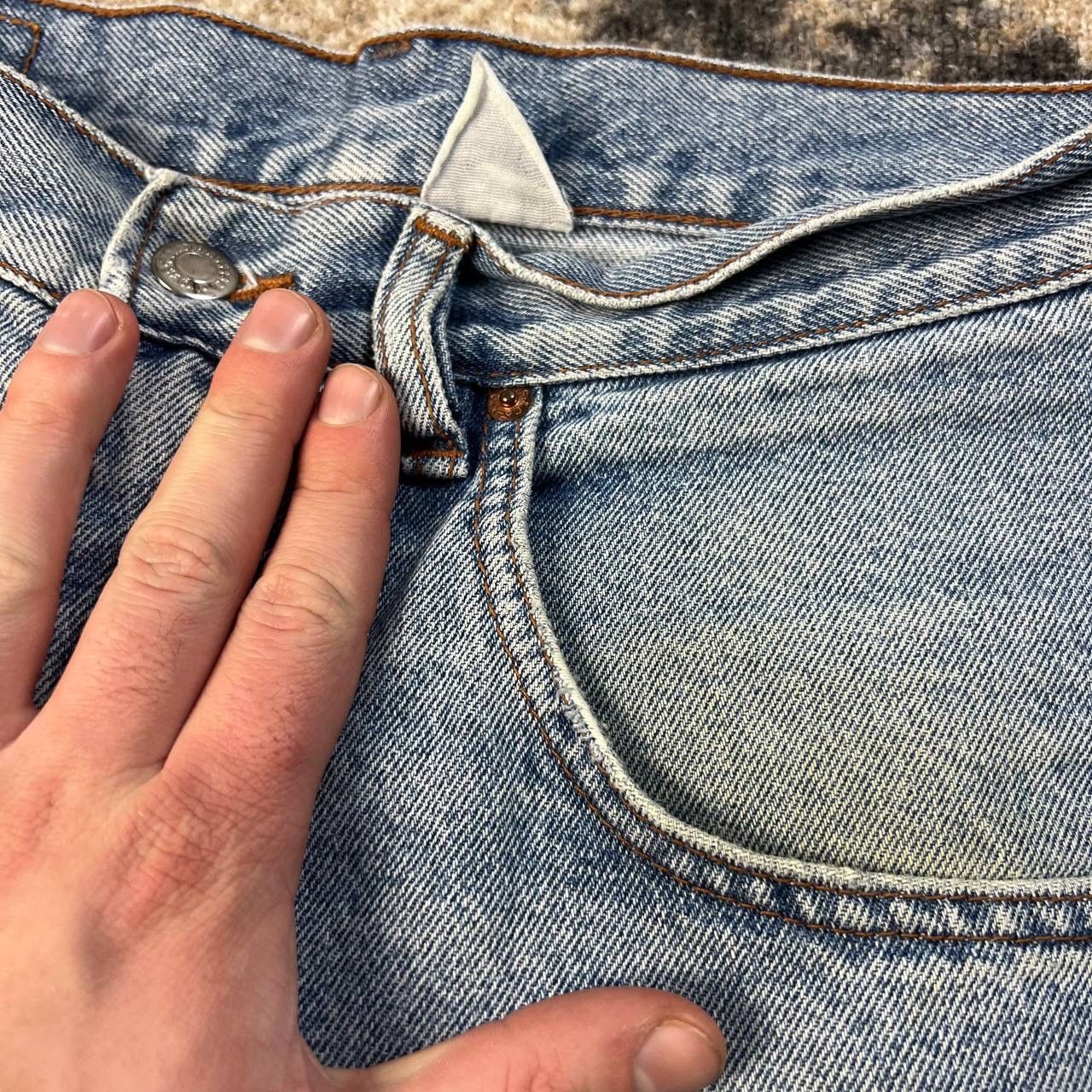 Levi's Levis Vintage 90s Distressed Baggy Denim Jeans Size US 32 / EU 48 - 11 Thumbnail