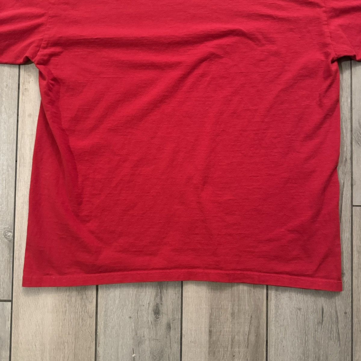 JNCO × Nike × Stussy Vintage 90s Red And Yellow Nike “Just Do It” Graphic Tee L Size US L / EU 52-54 / 3 - 13 Thumbnail