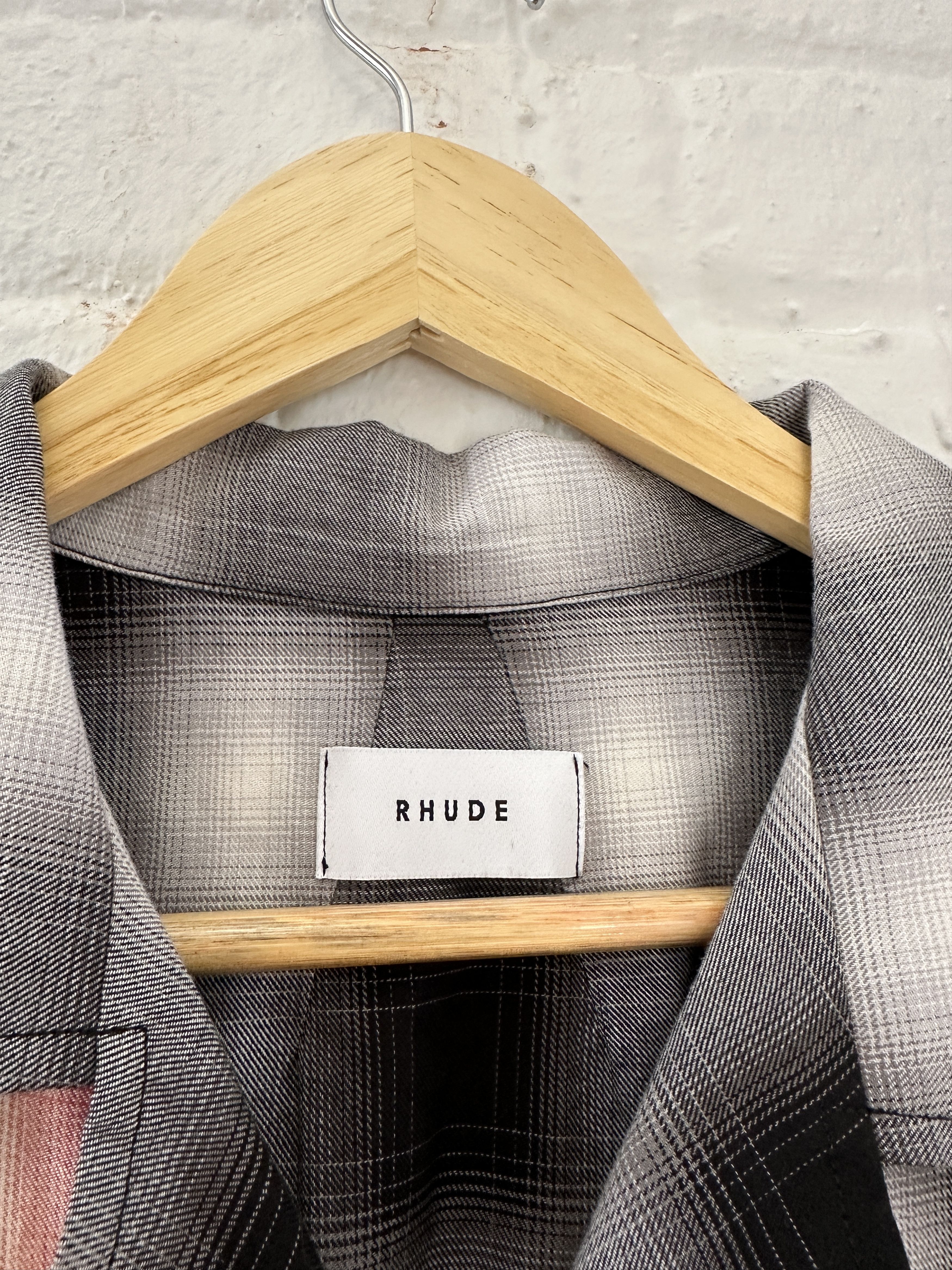 Rhude Shadow Plaid Flannel