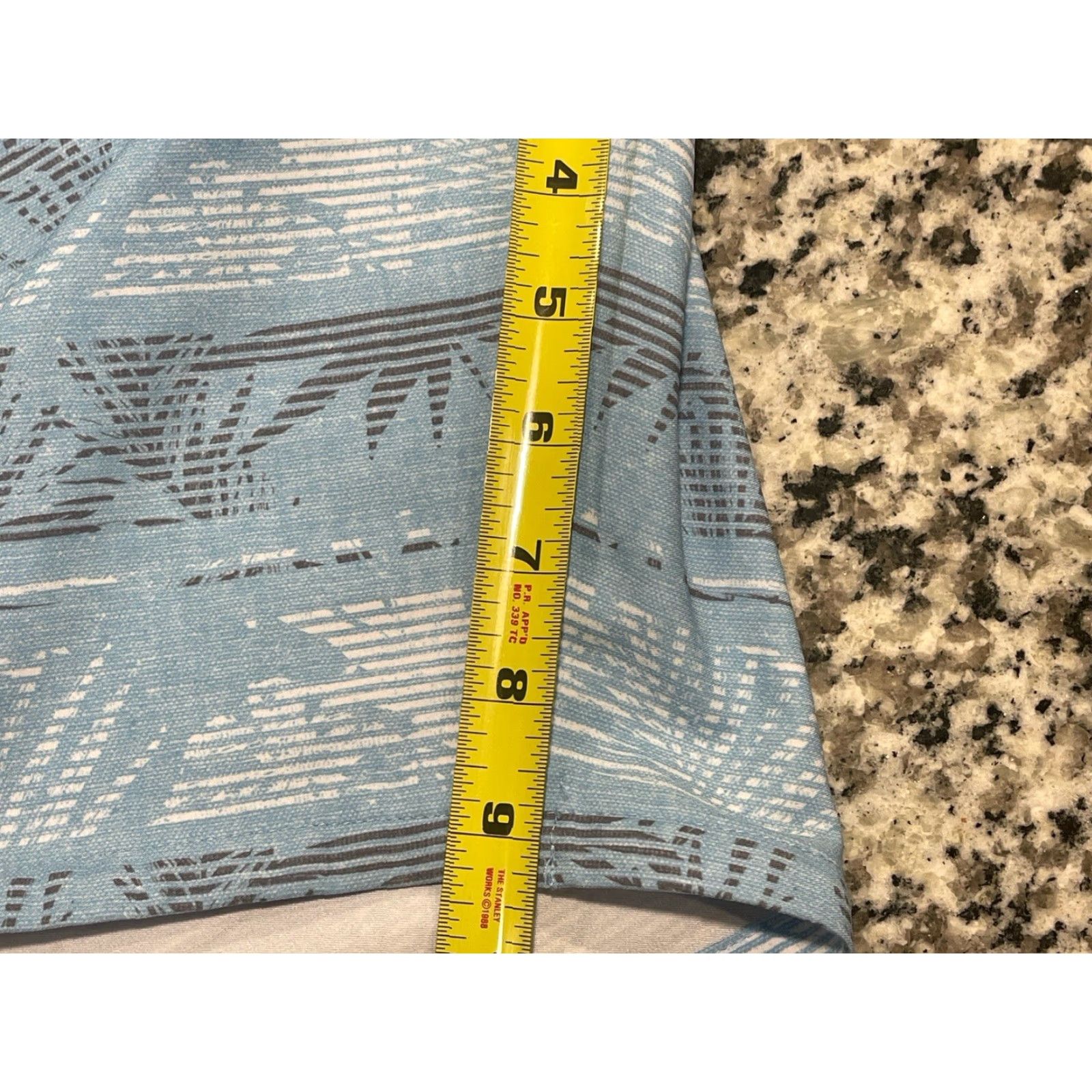 TravisMathew Travis Mathew Barnstormed BoardShort Bermuda 40 Men Inseam 9 Blue Heather Delphinium Floral Pattern Casual Size US 40 / EU 56 - 8 Thumbnail