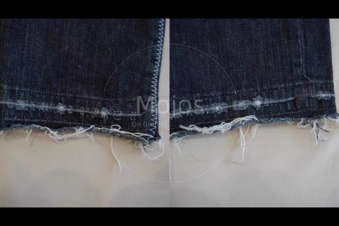 Number (N)ine Number Nine 04AW Distressed Patch Denim-2508 Size US 30 / EU 46 - 6 Thumbnail