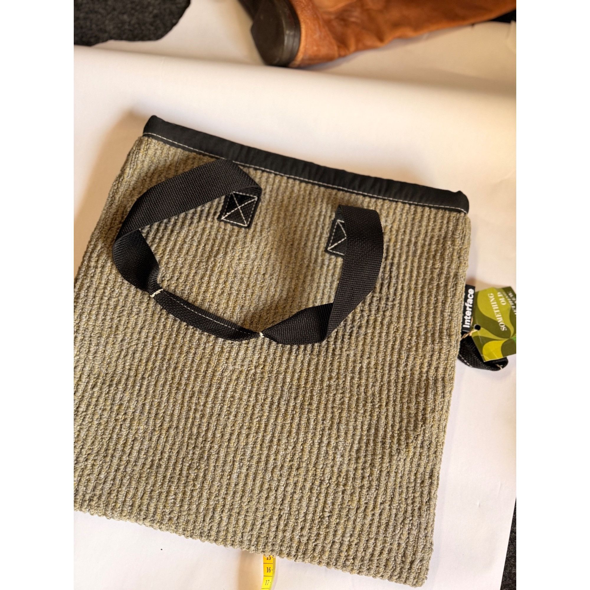 Other Eco-Friendly Interface Tote Bag W/ Black Straps & Textured W Size ONE SIZE - 7 Thumbnail