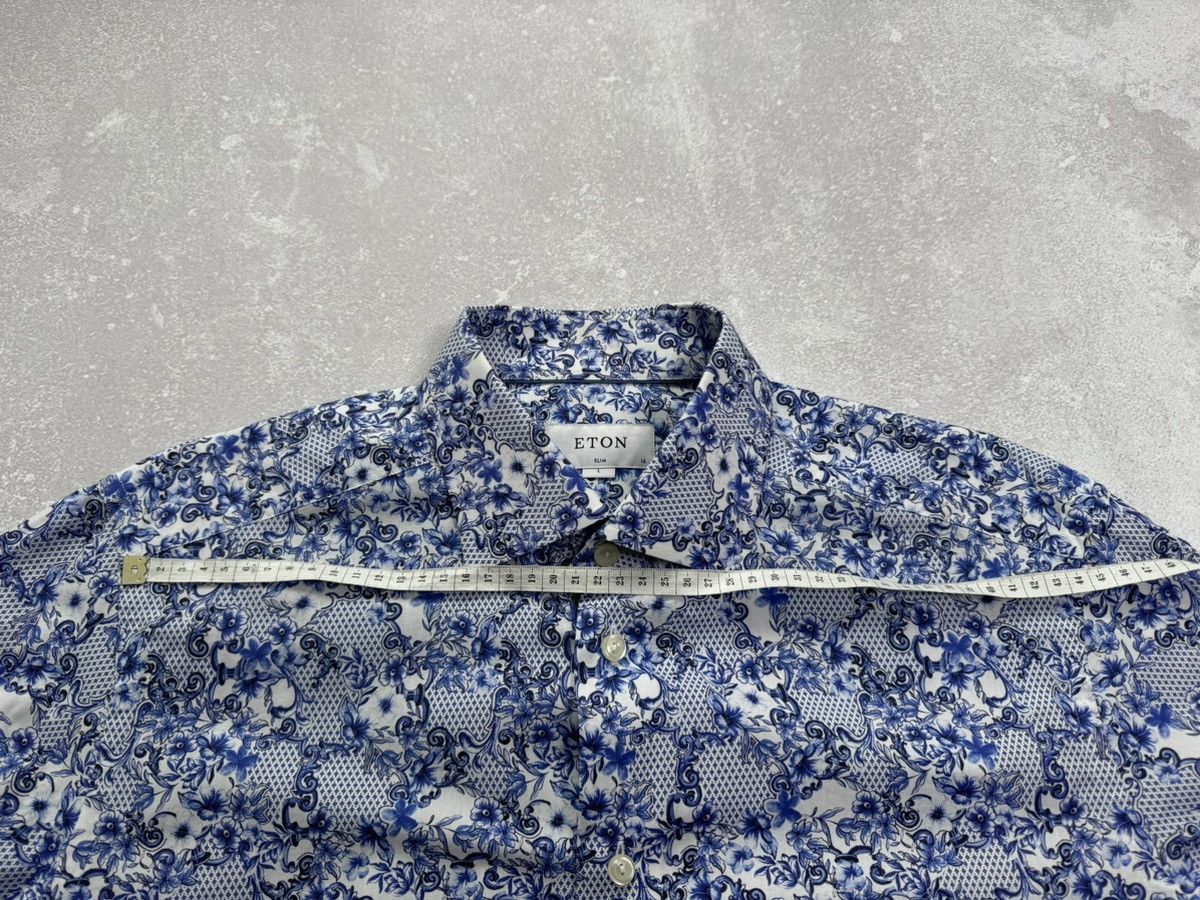 Eton Eton shirts men Multicolor luxury flowers size L slim Size US L / EU 52-54 / 3 - 8 Thumbnail