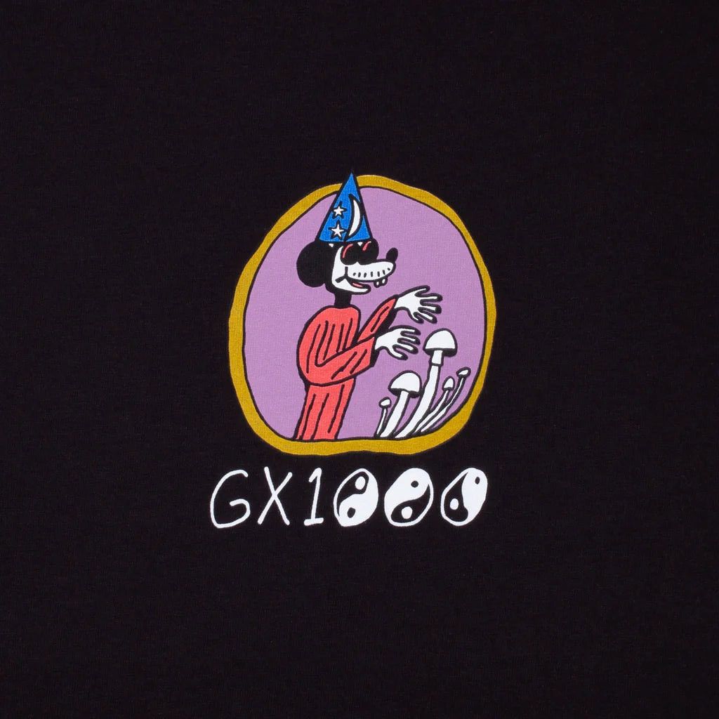 GX1000 GX1000 x Joe Roberts Magician Mushroom Mickey Tee - Black/M Size US M / EU 48-50 / 2 - 1 Thumbnail