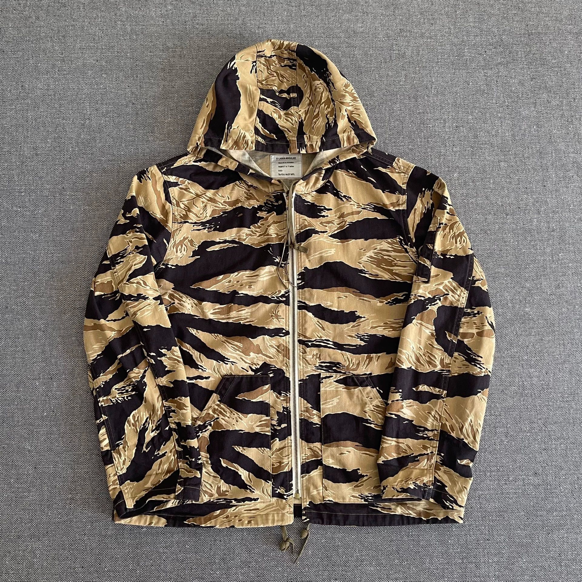The Real McCoy's The Real Mccoys Hand-Brushed Gold Tiger Jacket XL Size US XL / EU 56 / 4 - 1 Thumbnail