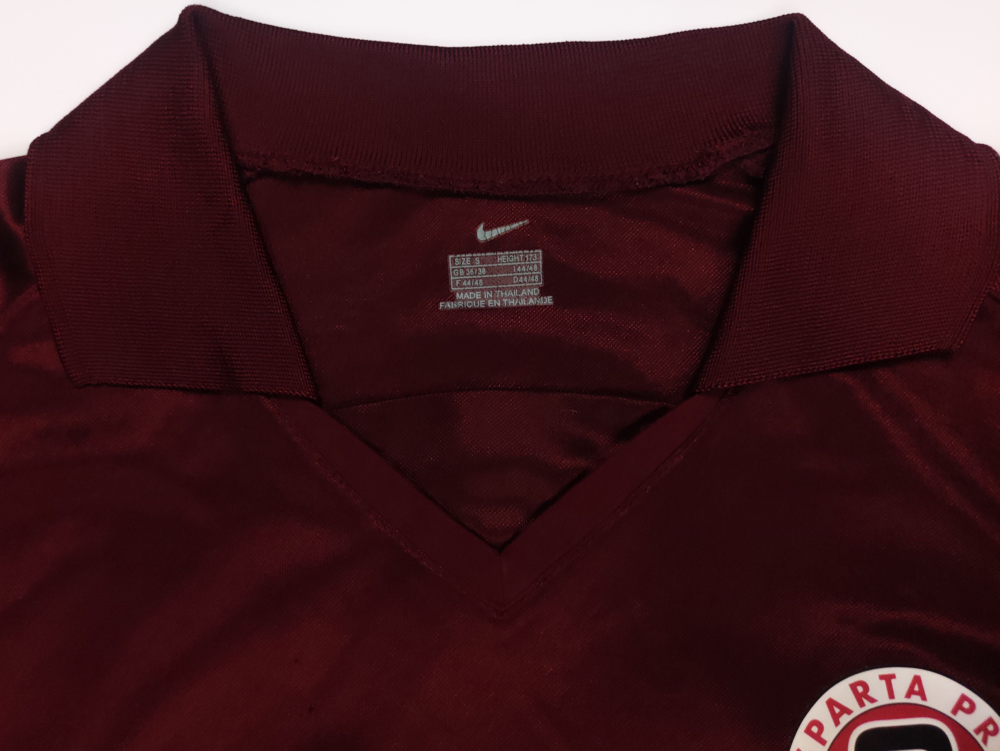 Nike Sparta Prague 2004 2005 Nike Home Shirt Kit Jersey Praha Size US S / EU 44-46 / 1 - 3 Thumbnail