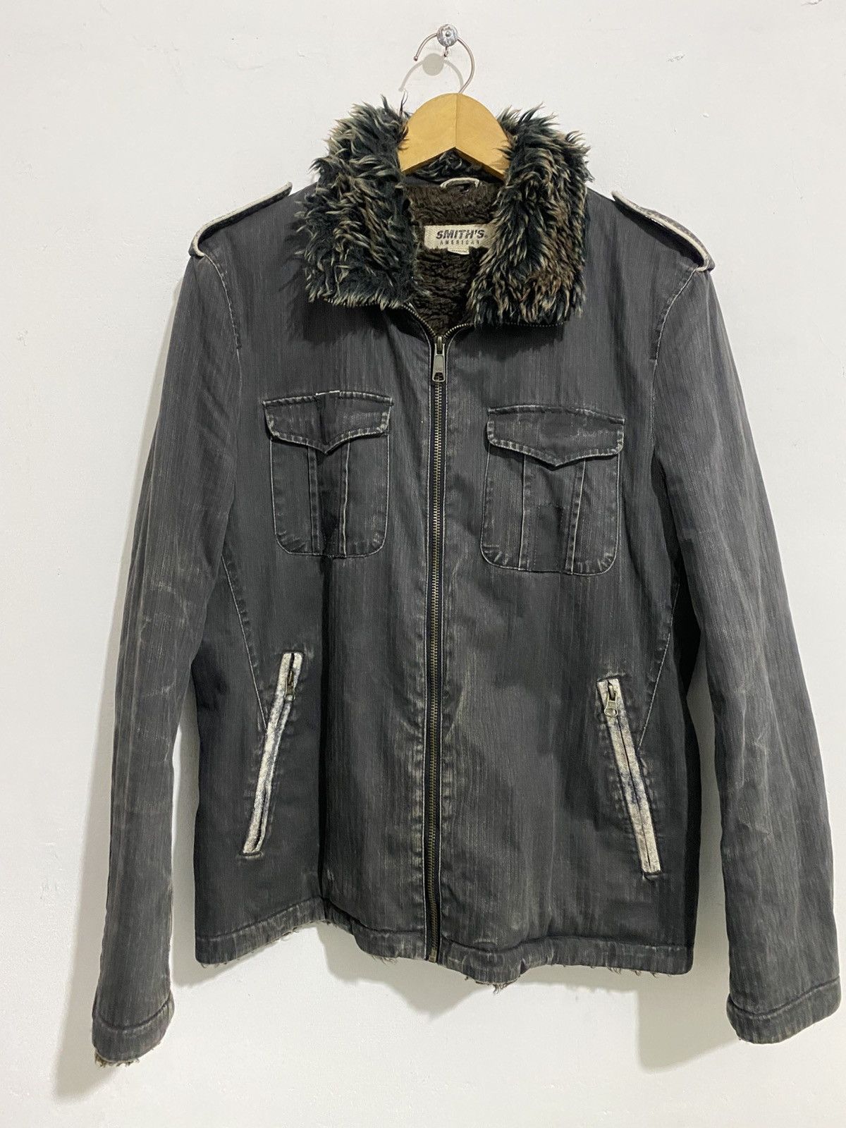 If Six Was Nine 💸BINDINGOFFER💸Smithsamericana FurJacket Styled Kmrii Ifsix Size US M / EU 48-50 / 2 - 1 Thumbnail