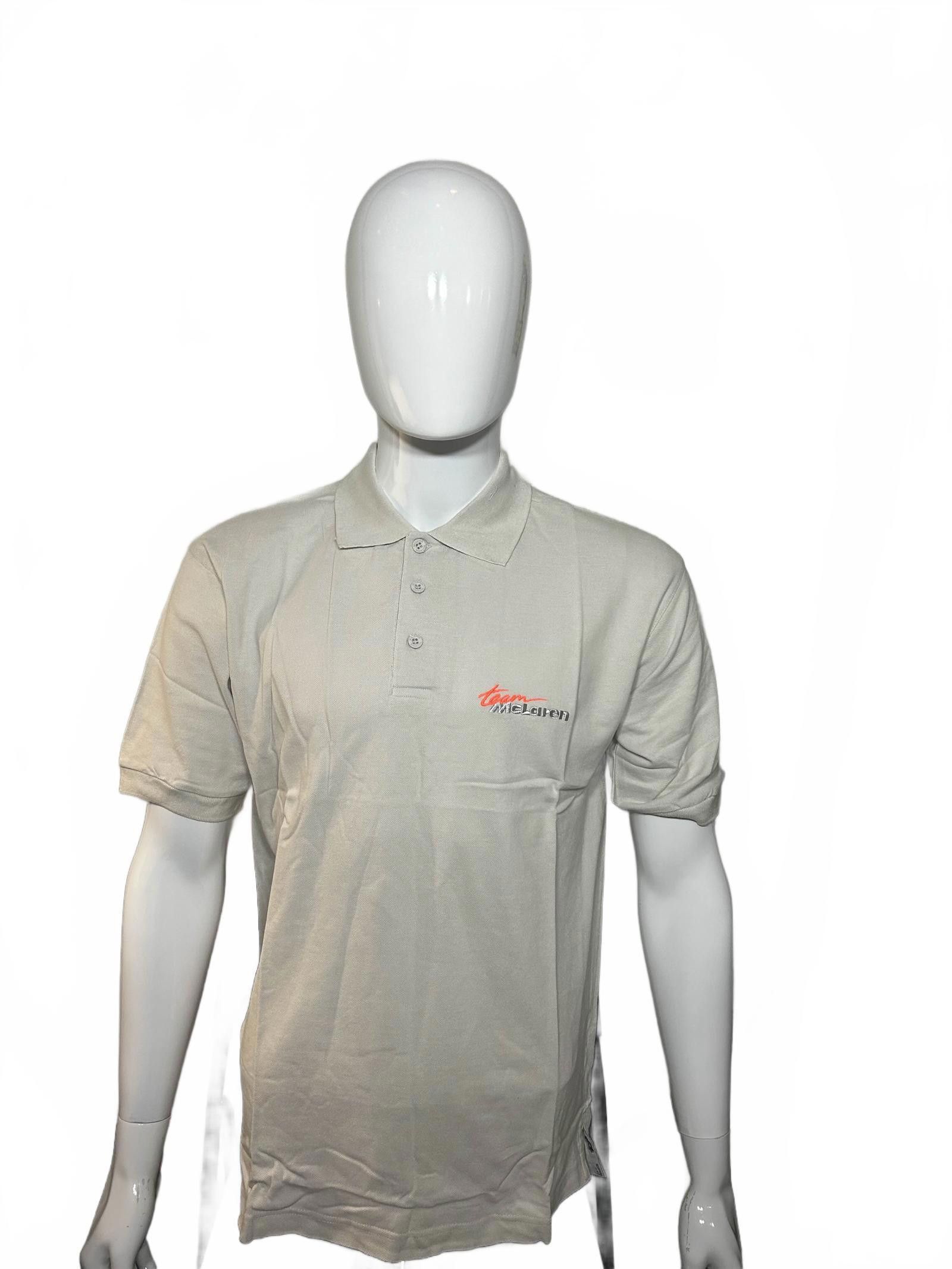 Malcolm McLaren Team McLaren Racing Polo Shirt – Men’s Classic Fit Size US M / EU 48-50 / 2 - 2 Thumbnail