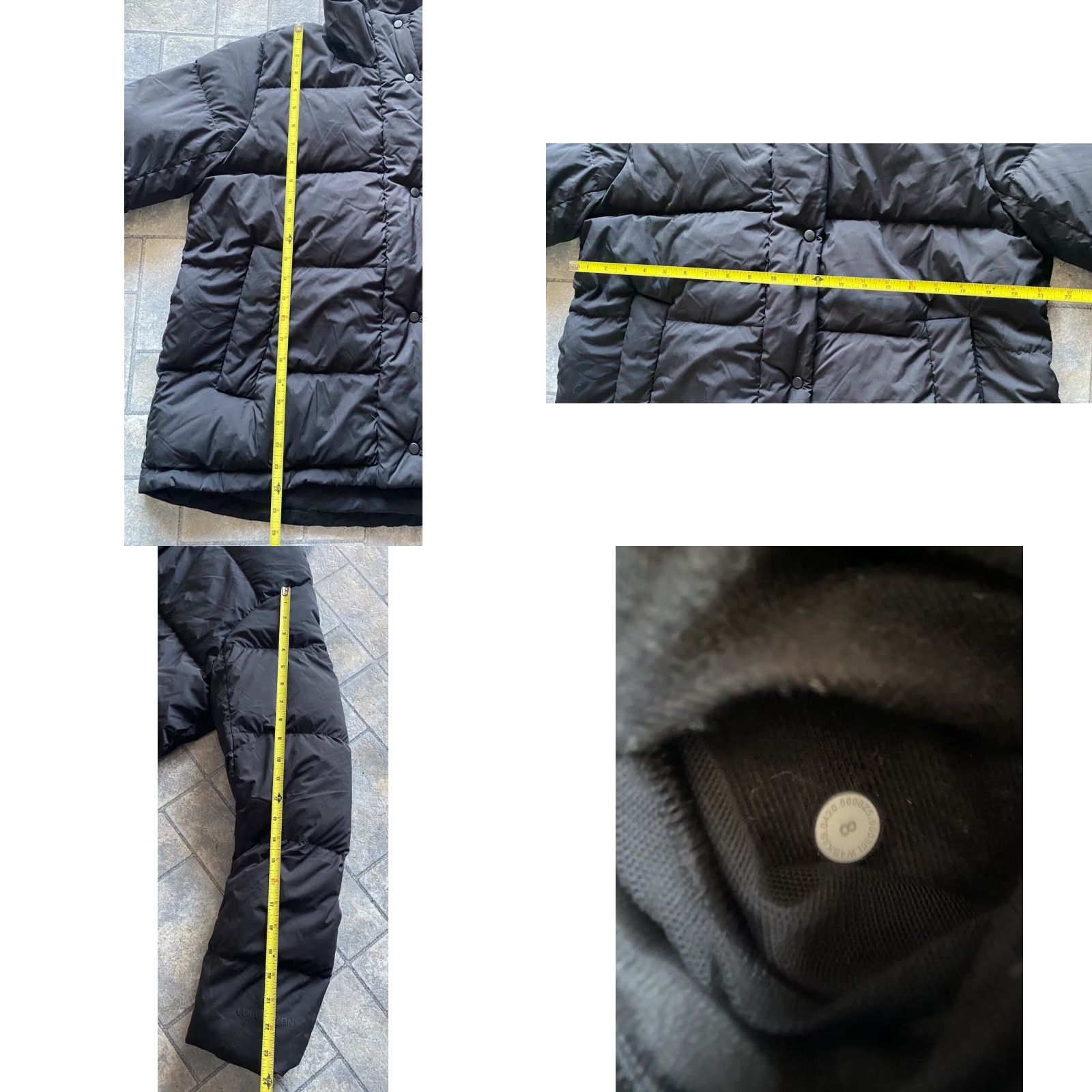 Lululemon Lululemon Coat Puffer Jacket Down Black Size 8 Women’s Long Sleeve Regular Down Coat 8 Womens Size M / US 6-8 / IT 42-44 - 8 Thumbnail