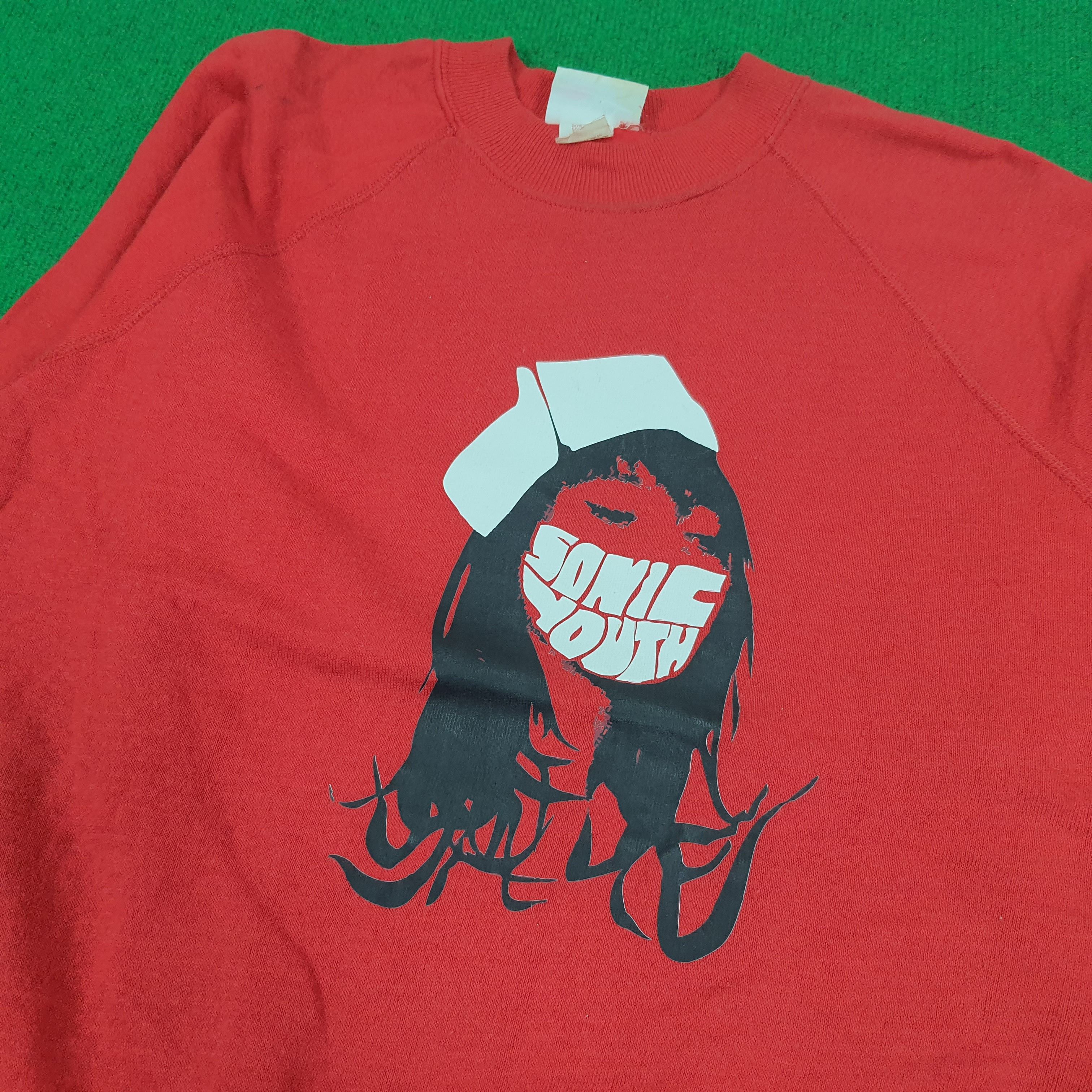 Band Tees Vintage Sonic Youth American Band Sweatshirt Size US L / EU 52-54 / 3 - 2 Thumbnail