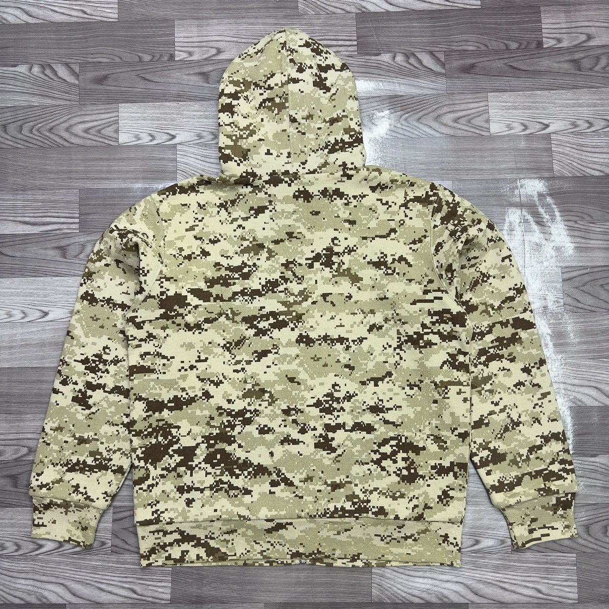 Supreme Supreme Arc Logo Thermal Zip Up Hooded Sweatshirt Size US L / EU 52-54 / 3 - 2 Thumbnail