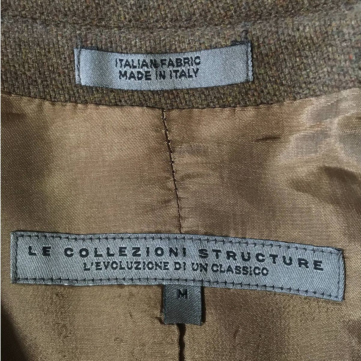 Other Le Collezioni Structure Brown Wool Blend Men's Jacket Blazer Size US M / EU 48-50 / 2 - 3 Thumbnail