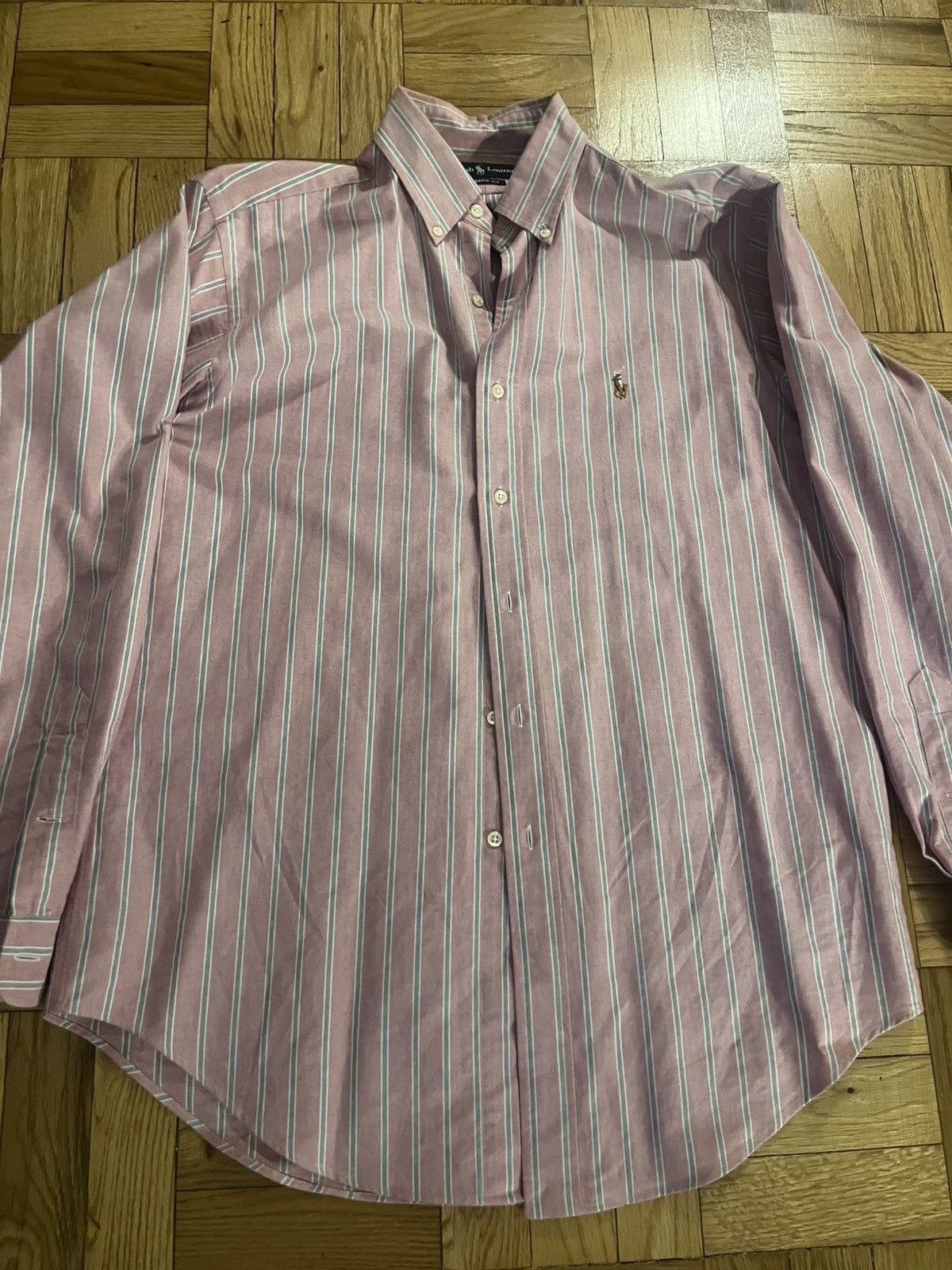 Polo Ralph Lauren Polo Ralph Lauren Striped Button Up Size US M / EU 48-50 / 2 - 1 Thumbnail