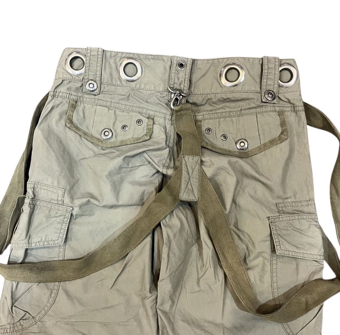 Seditionaries 2000s DOHC Bondage Cargo Jumpsuit Pant Ifsixwasnine Size US 30 / EU 46 - 7 Thumbnail