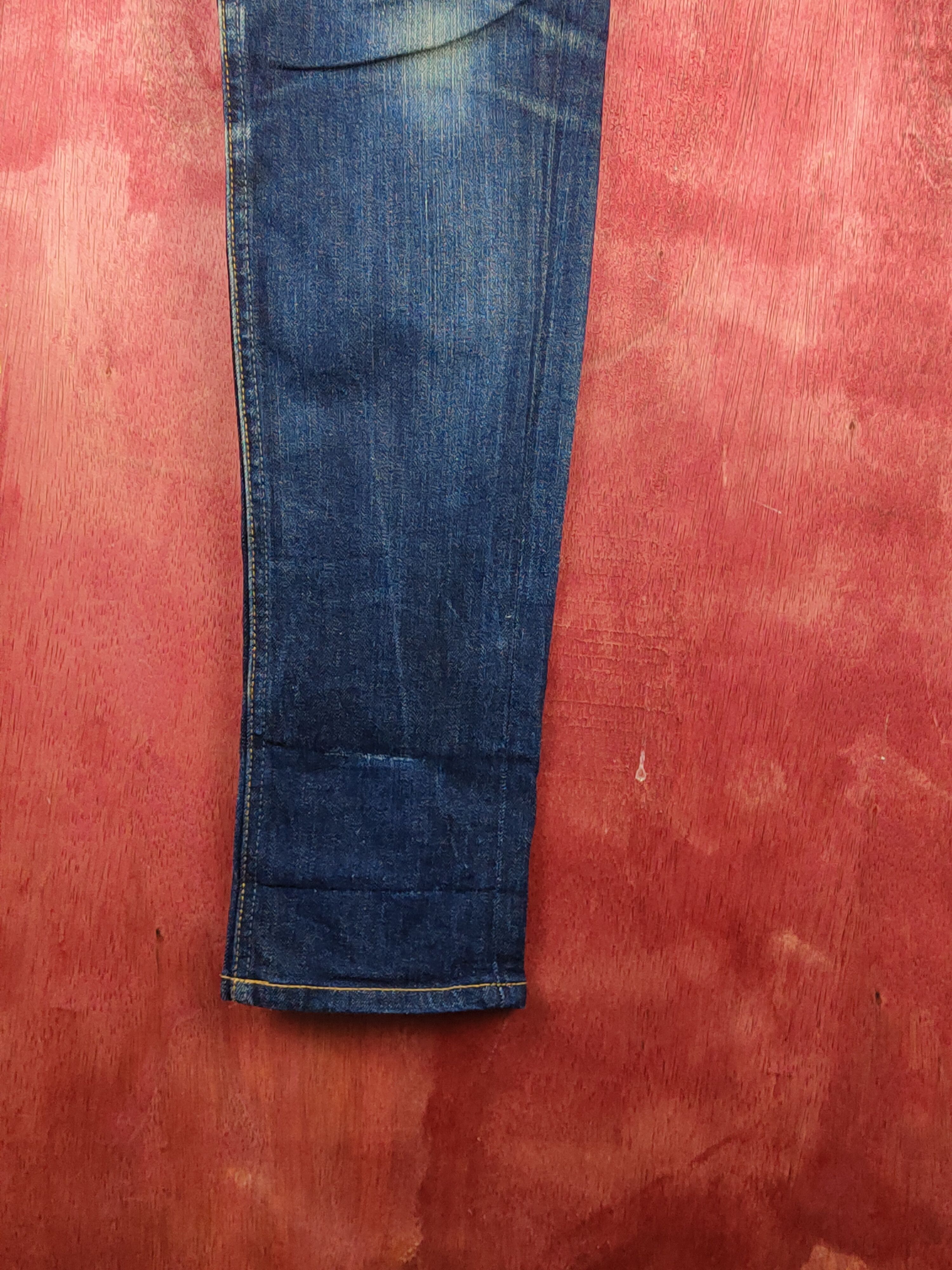 BEAUTY&YOUTH Beauty & Youth Dark Blue Ripped Skinny Jeans #S2053 Size US 32 / EU 48 - 6 Thumbnail
