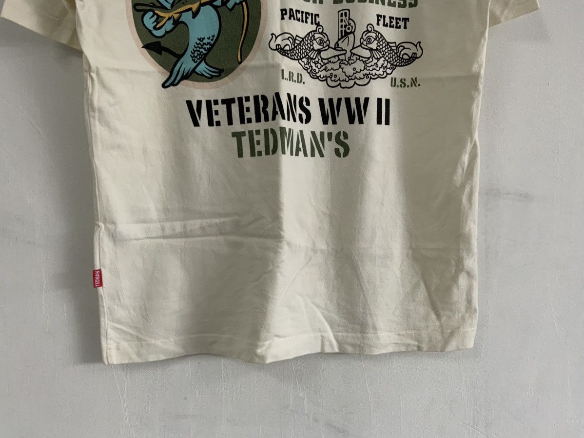 Tedman Vintage Tedman Loopwheel Rusty Stain USS Sterlet Tee Size US M / EU 48-50 / 2 - 9 Thumbnail
