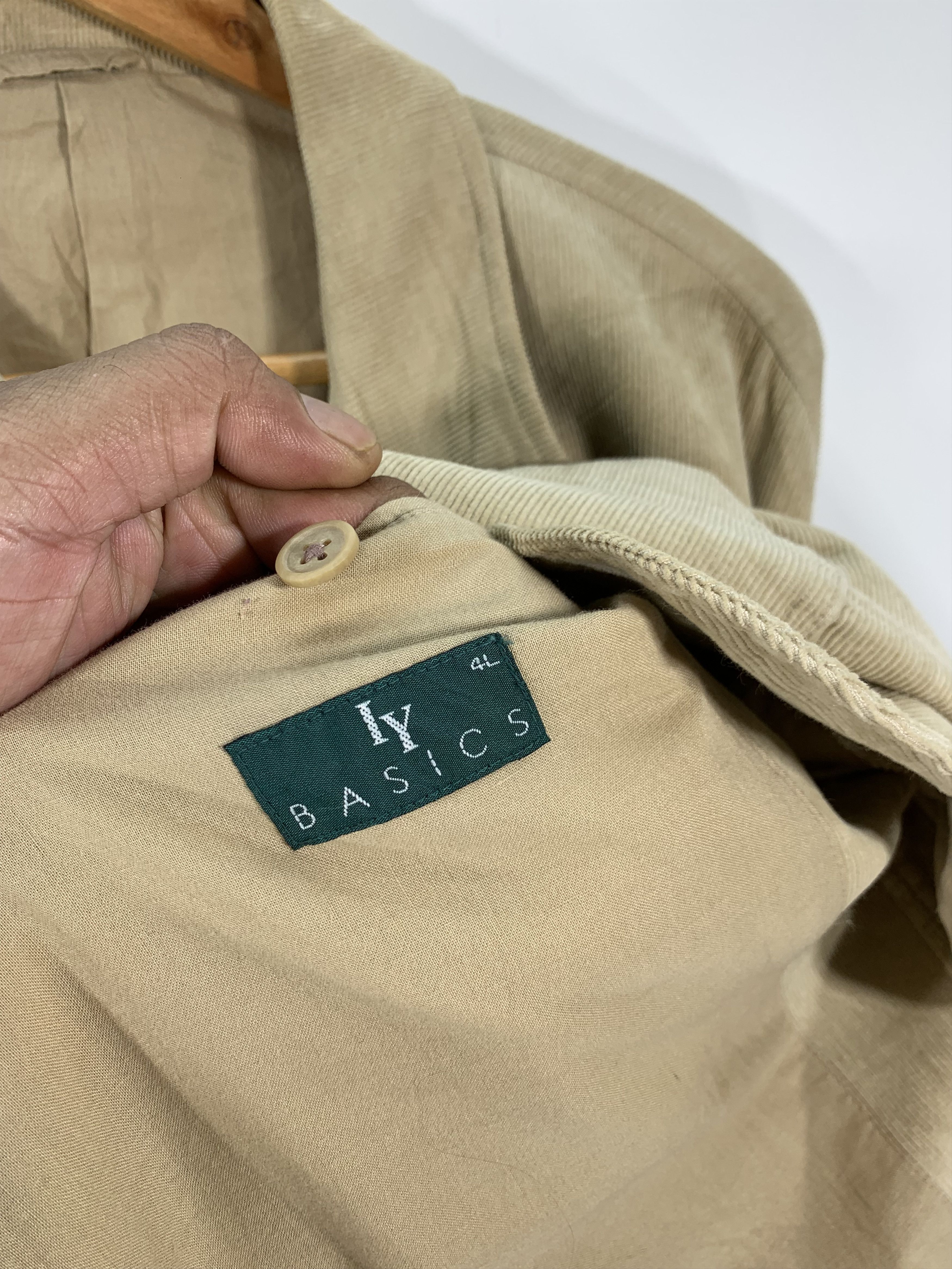 Issey Miyake × Japanese Brand × Vintage ⚡️Vintage IY Basics Couduroy Jacket Size US M / EU 48-50 / 2 - 7 Thumbnail