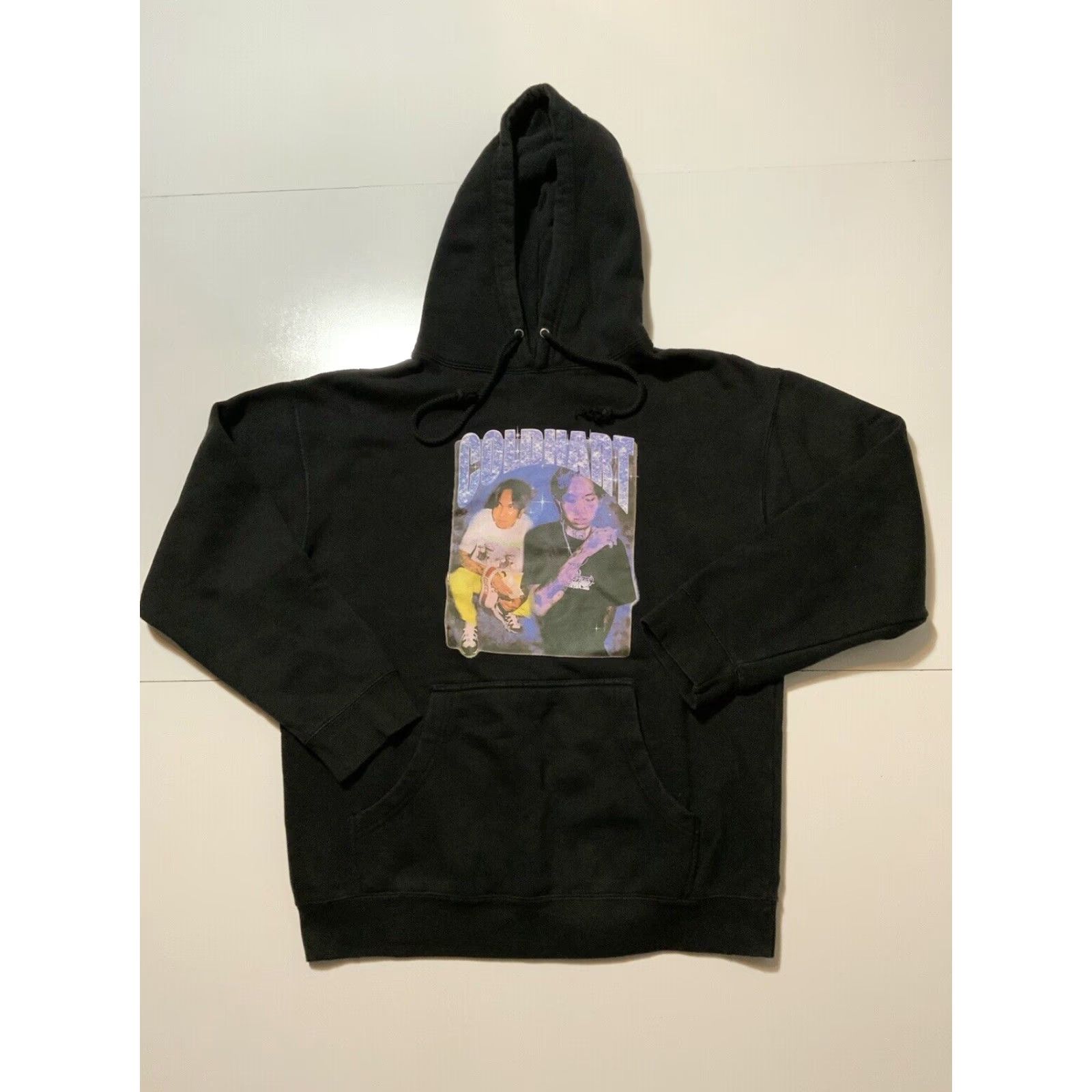 Vintage GothBoiClique GBC Copes Cold Hart Merch Black Fleece Pullover Hoodie M Men Black Pullover Hoodie Sz. M Size US M / EU 48-50 / 2 - 2 Thumbnail