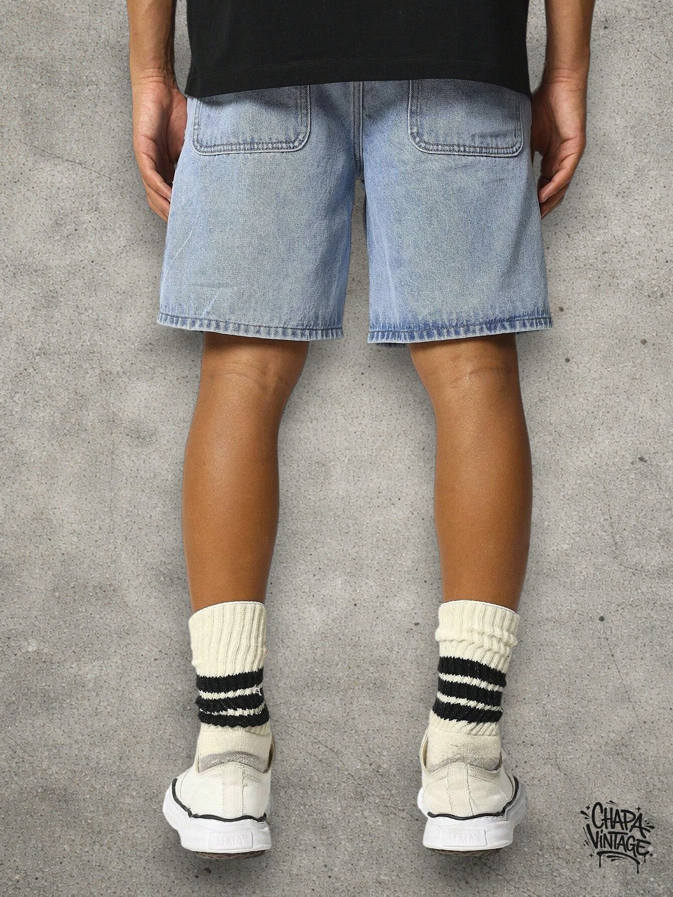 Vintage Cargo denim shorts Size US 32 / EU 48 - 3 Thumbnail