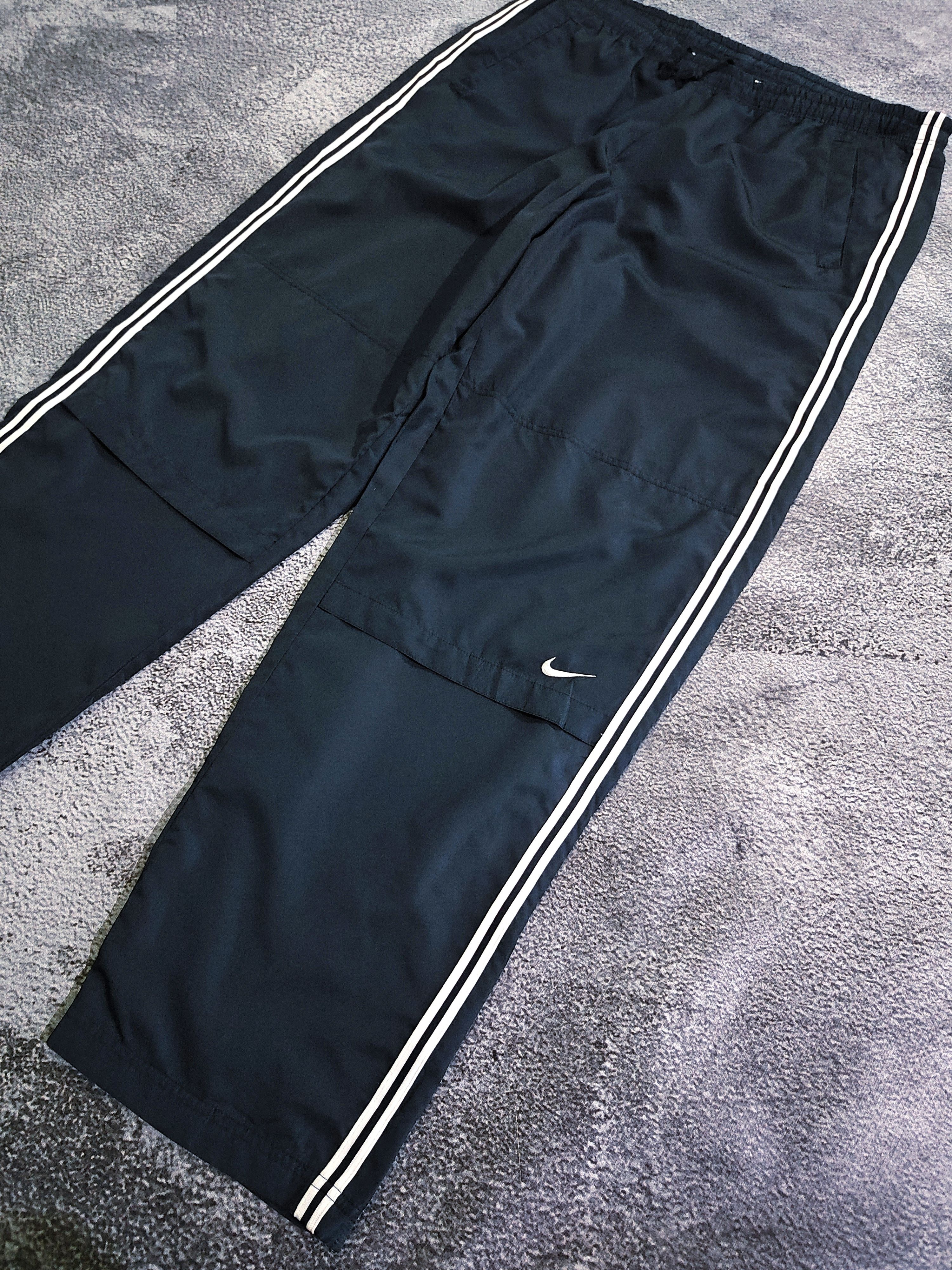 Nike Vintage Nike Baggy Track Pants Size US 33 - 3 Thumbnail