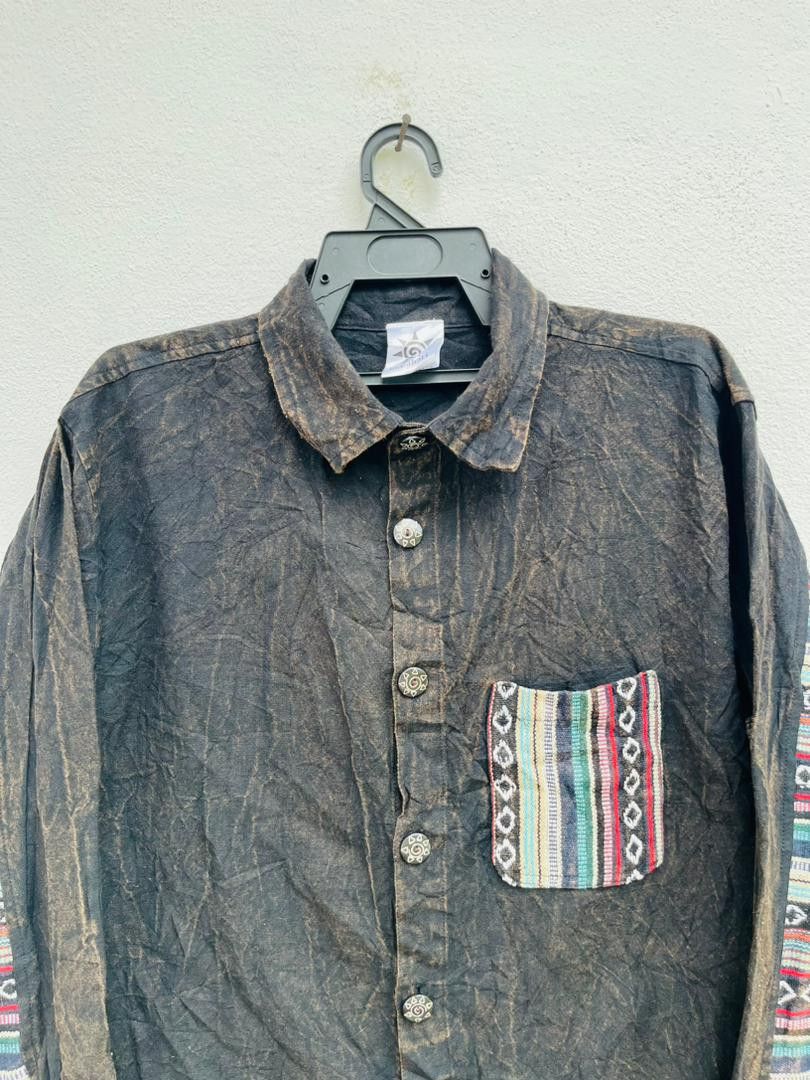 Japanese Brand × Vintage Vintage Matahari Japanese Designer Fashion Style Shirt Size US L / EU 52-54 / 3 - 3 Thumbnail