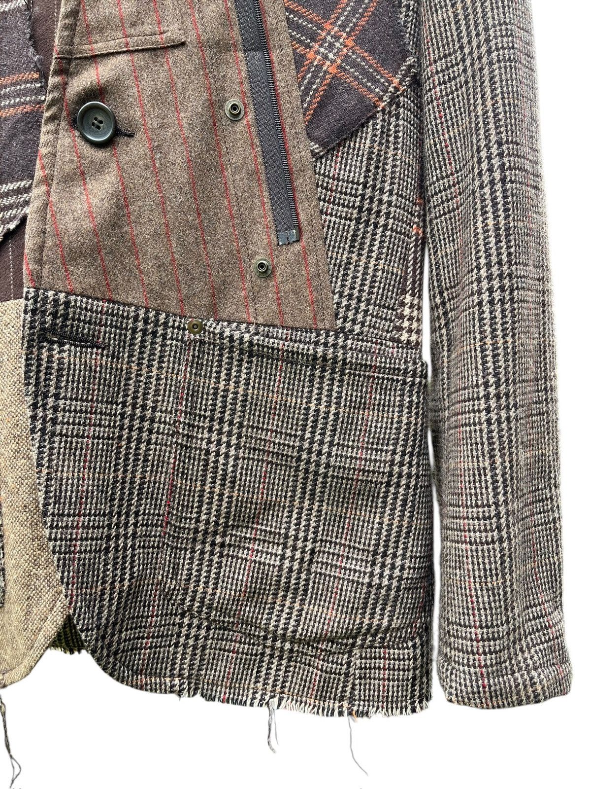 Japanese Brand Жизнь x Re B’2nd wool casual blazer jacket Size US M / EU 48-50 / 2 - 19 Thumbnail