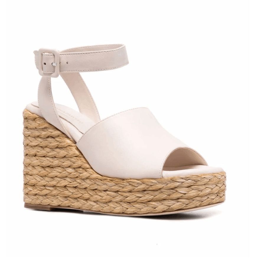 Paloma Bercelo Paloma Barceló Clama Jute-Wedge Sandals Glacial Pink, Sz EU Size US 9 / IT 39 - 1 Thumbnail