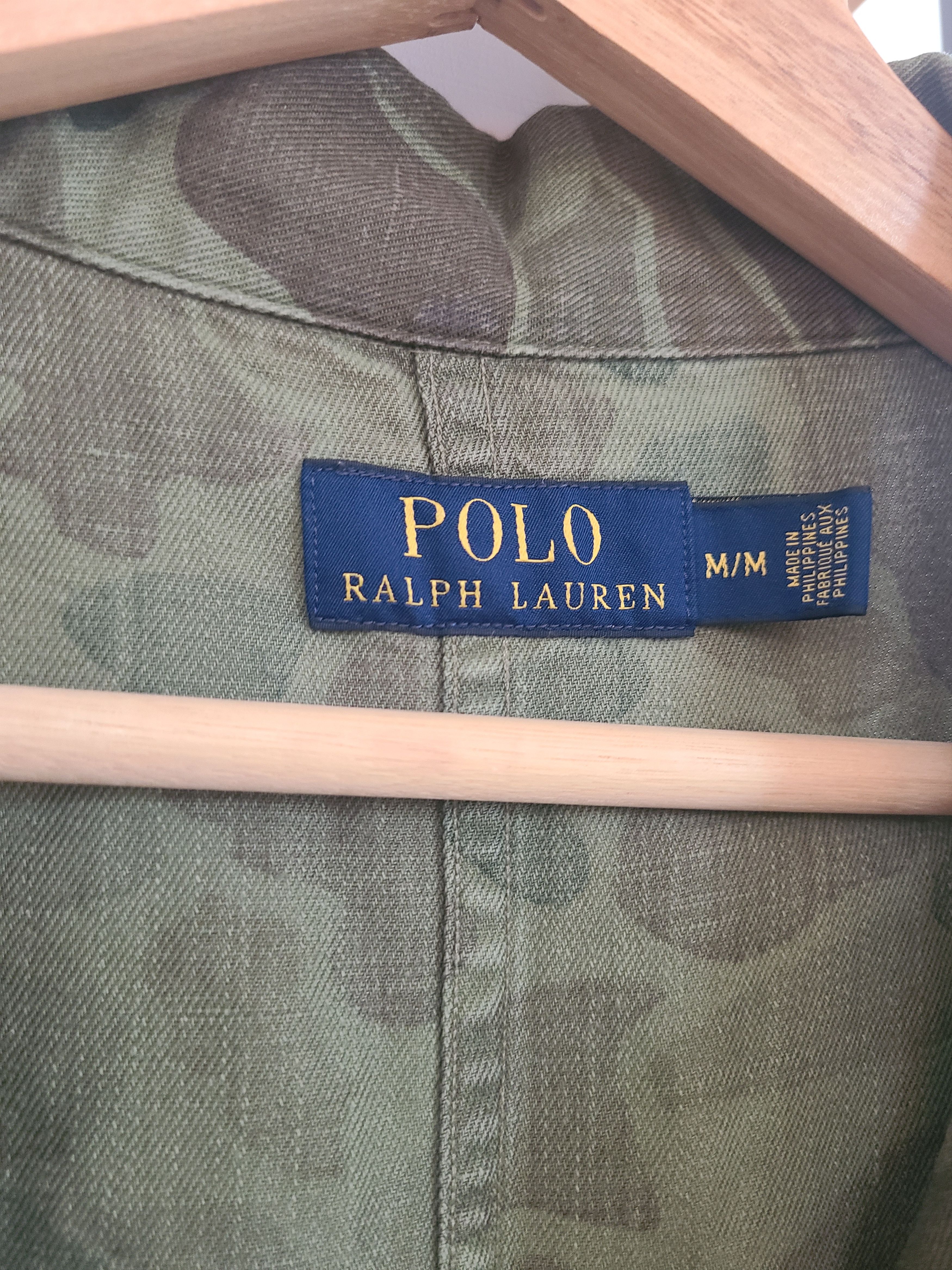 Polo Ralph Lauren Vintage Polo Ralph Lauren duck camo jacket/overshirt Size US M / EU 48-50 / 2 - 2 Thumbnail