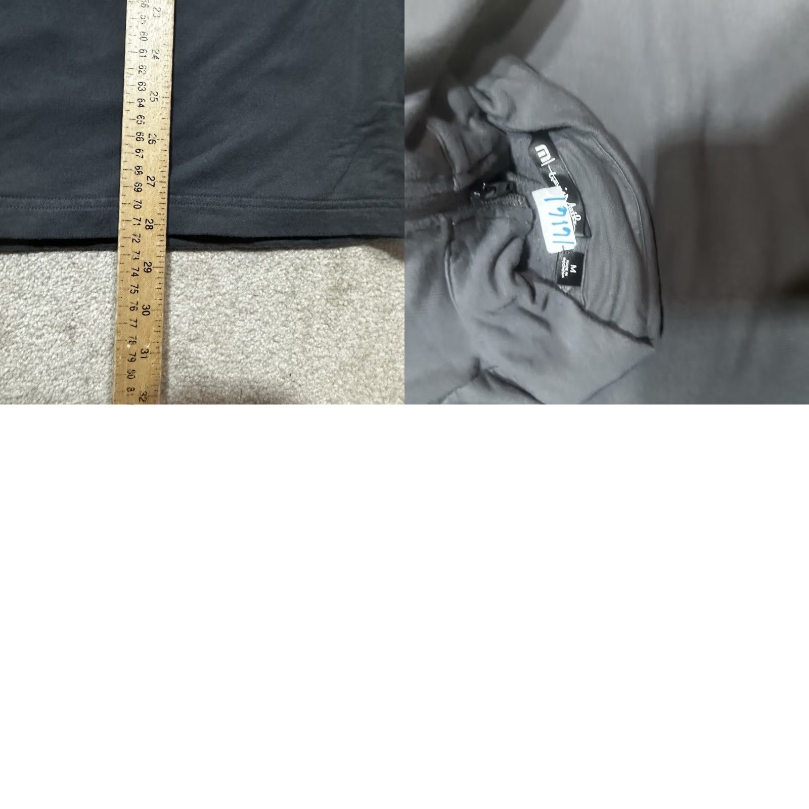 TravisMathew Travis Mathew 1/4 Zip Pullover Jacket Mens Medium Gray Pockets Casual Sports Outdoor Golf Hiking Walking Size US M / EU 48-50 / 2 - 8 Thumbnail