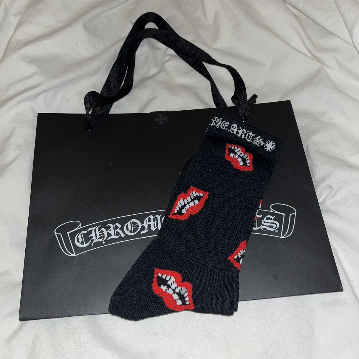 Chrome Hearts Chrome Hearts matty boy socks stk size M Size ONE SIZE - 1 Thumbnail