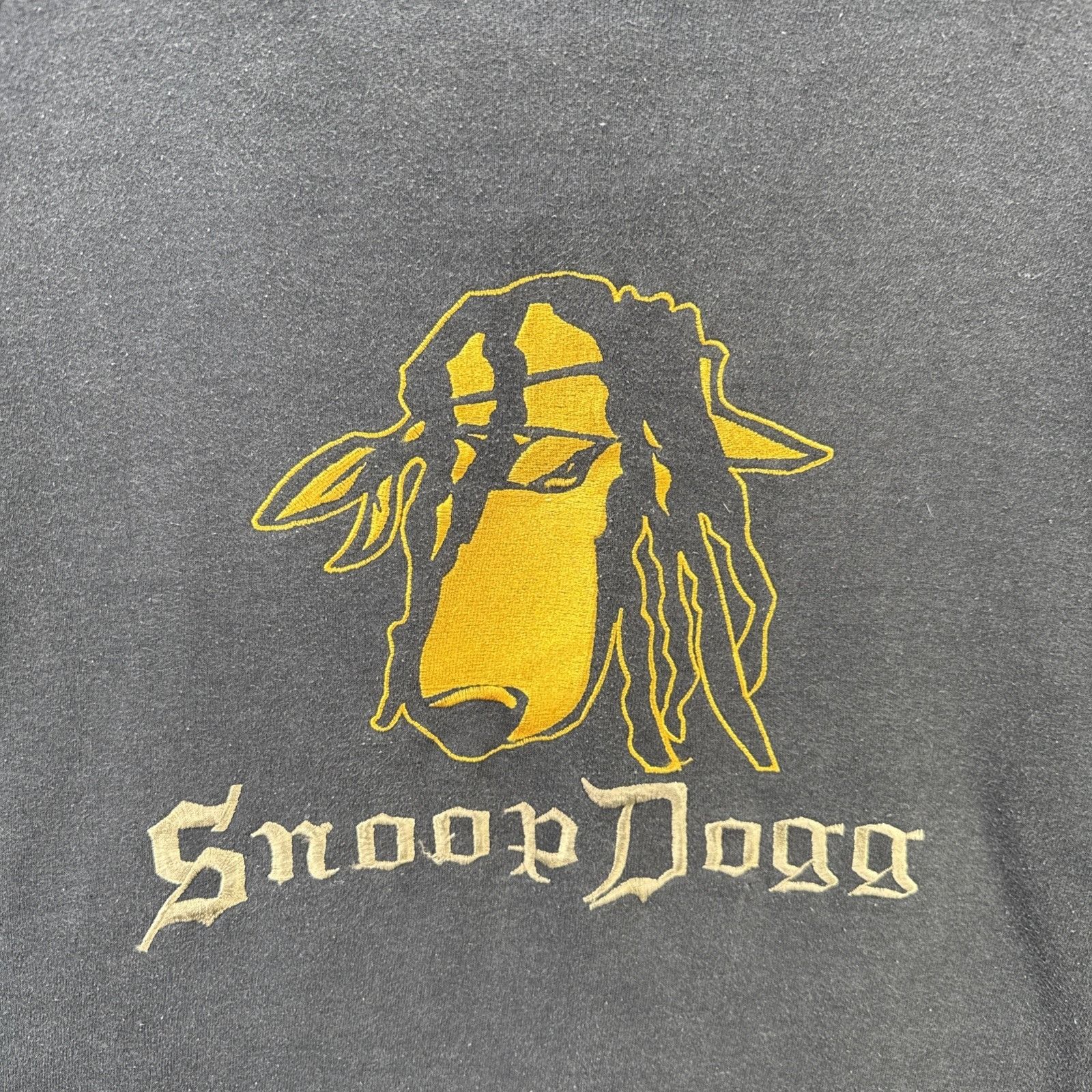 Rap Tees Vintage Snoop Dogg Hoodie Mens 2XL Navy 90s Rap Hip Hop Wu T Size US XXL / EU 58 / 5 - 4 Thumbnail