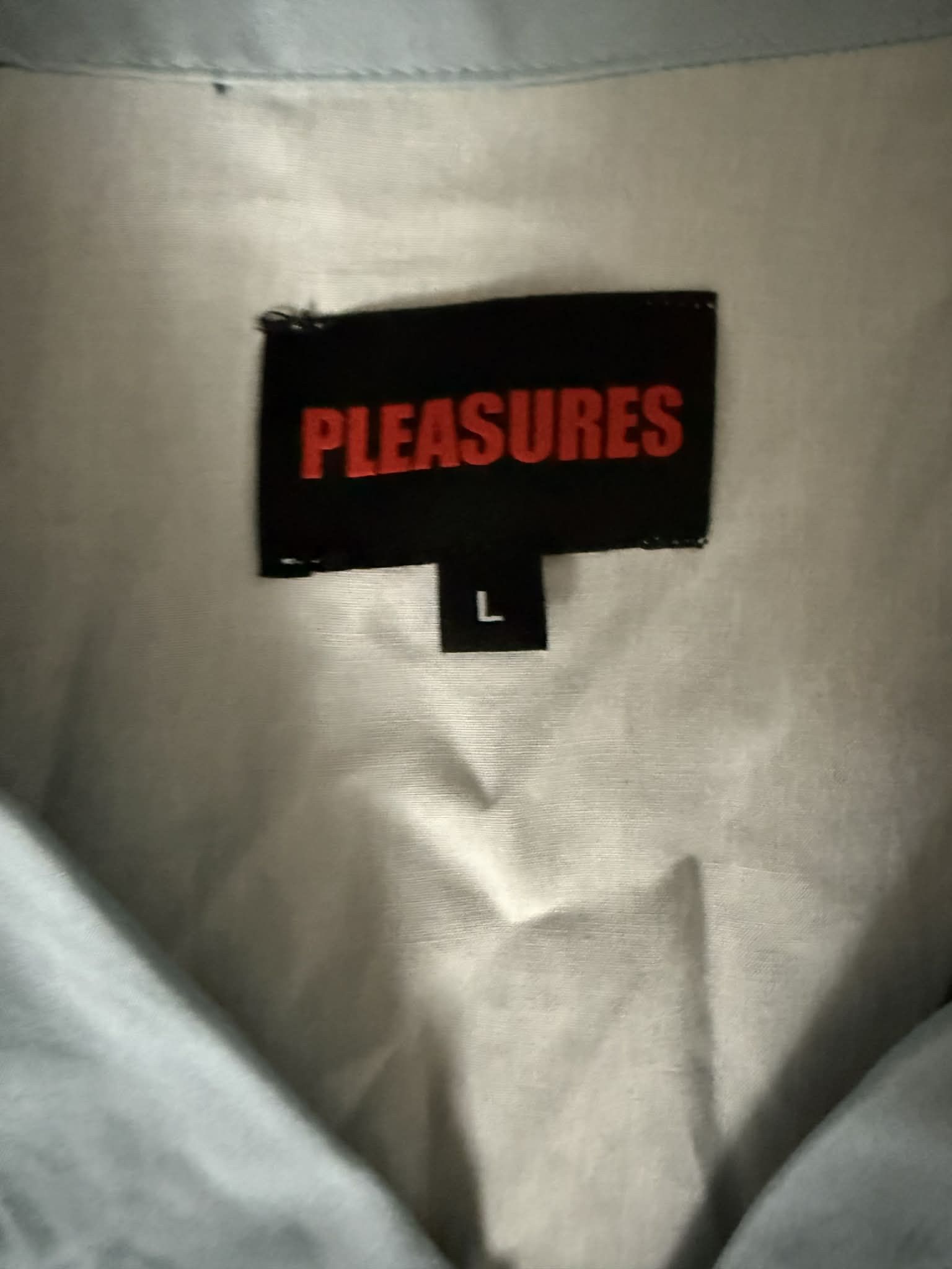 Pleasures Pleasures Stone Horse Button Down Shirt Powder Size US L / EU 52-54 / 3 - 3 Thumbnail
