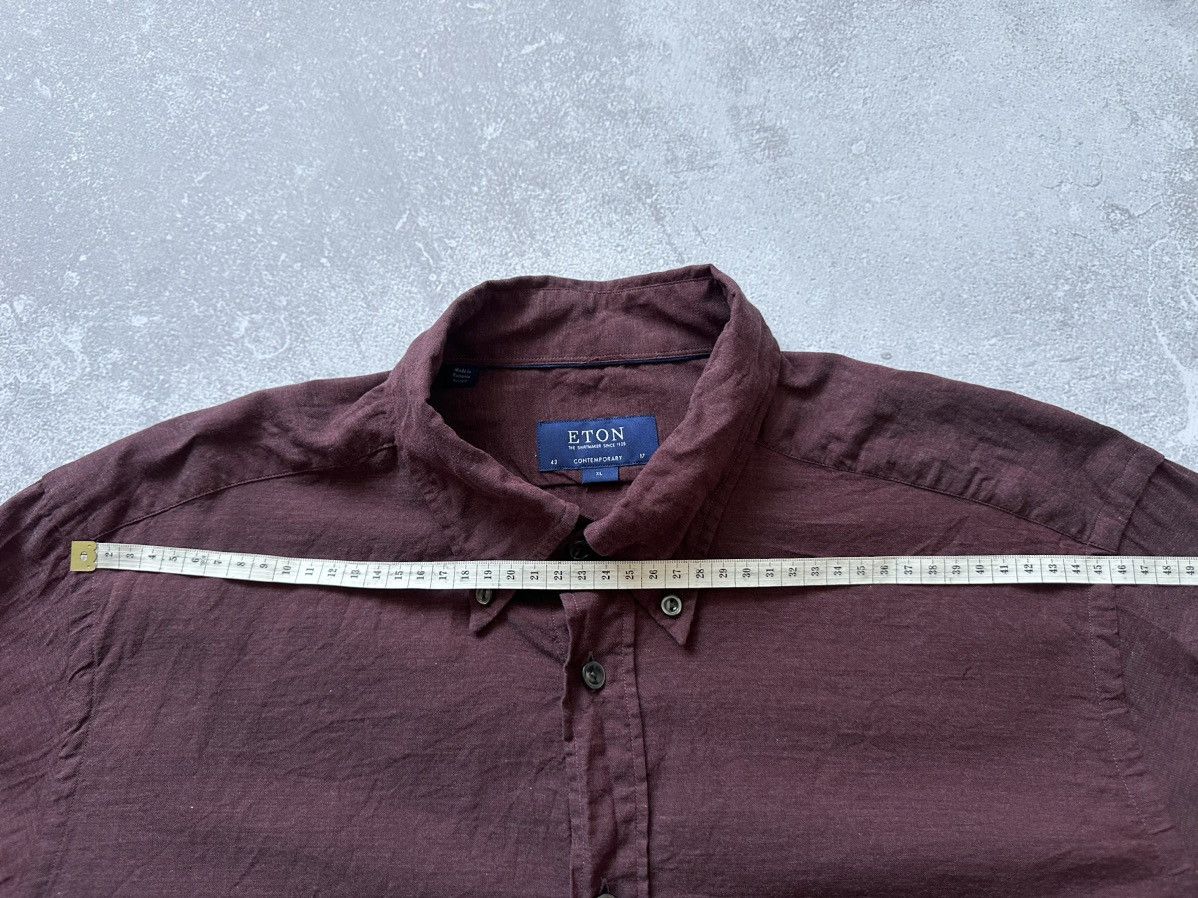 Eton ETON Cotton Long Sleeve Shirt Size XL Size US XL / EU 56 / 4 - 9 Thumbnail