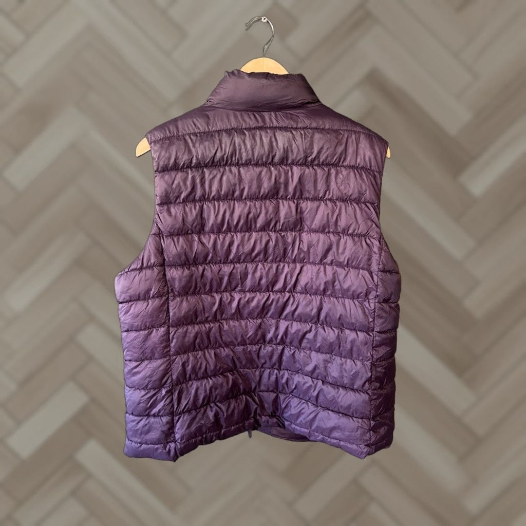 Gap Gap Womens Purple Sleeveless Full Zip Quilted Vest XL Size Purple Quilted Full Zip Vest Womens XL Size XL / US 12-14 / IT 48-50 - 1 Thumbnail