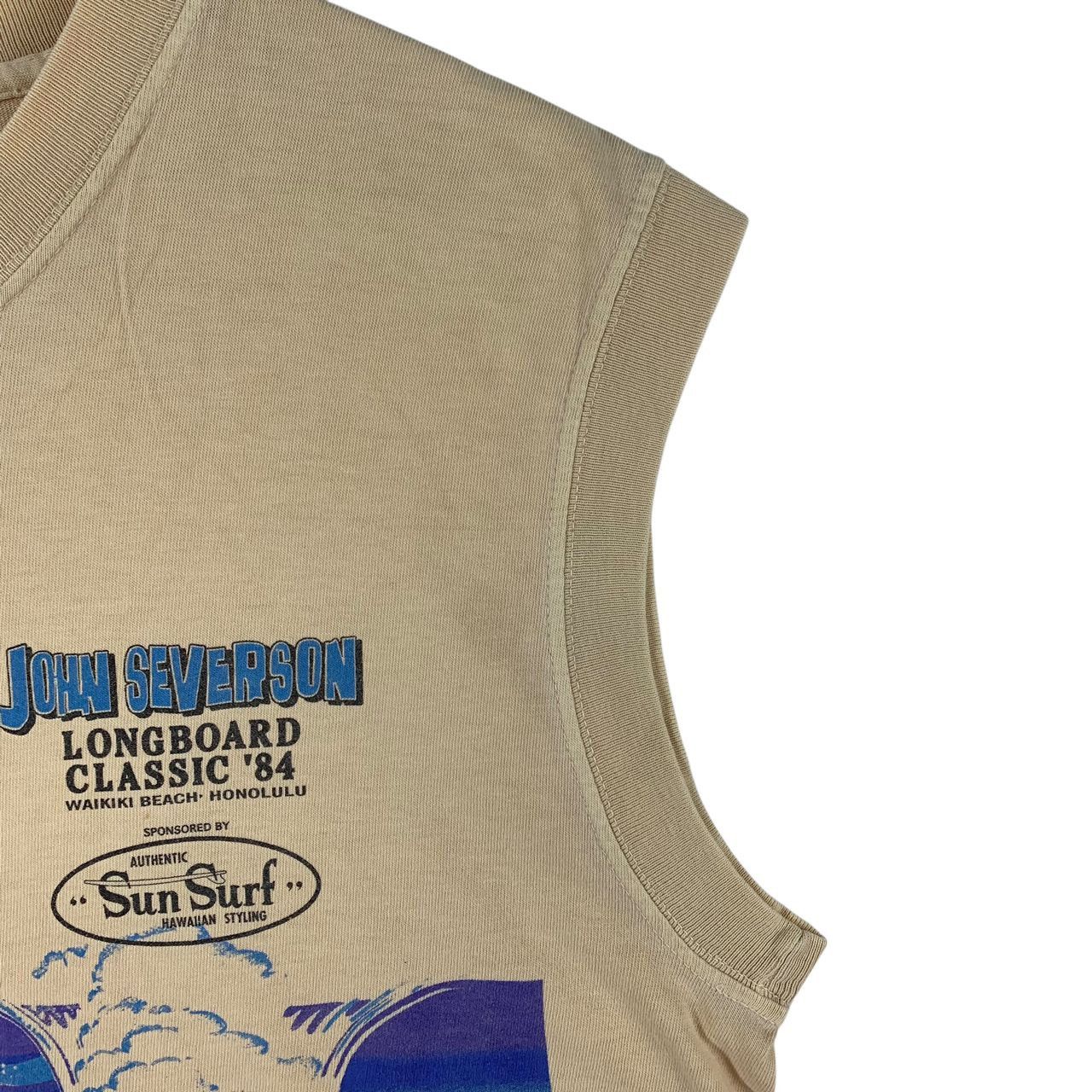 Toyo Enterprises × Vintage Vintage JOHN SEVERSON SUNSURF surf shop Tank top tee Size US L / EU 52-54 / 3 - 7 Thumbnail