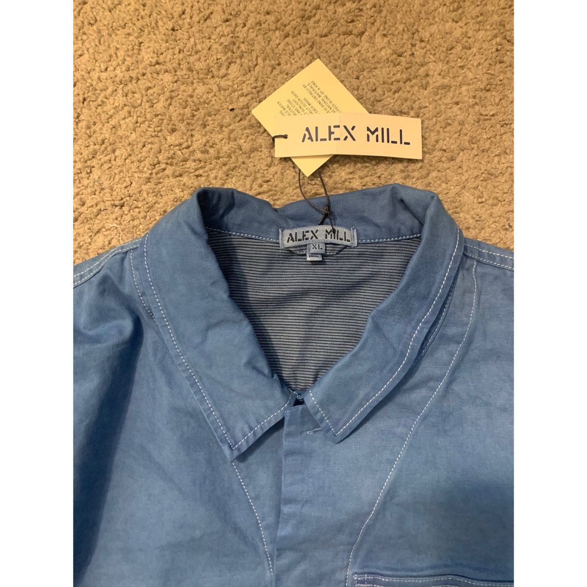 Alex Mill Alex Mill Indigo Dyed Field Jumpsuit Limited Edition Size US 36 / EU 52 - 7 Thumbnail