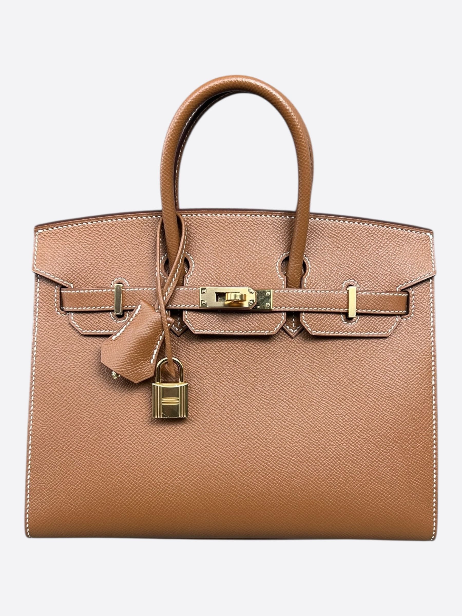 Hermes Hermes Gold Epsom & Gold Hardware Birkin 25 Size ONE SIZE - 1 Thumbnail