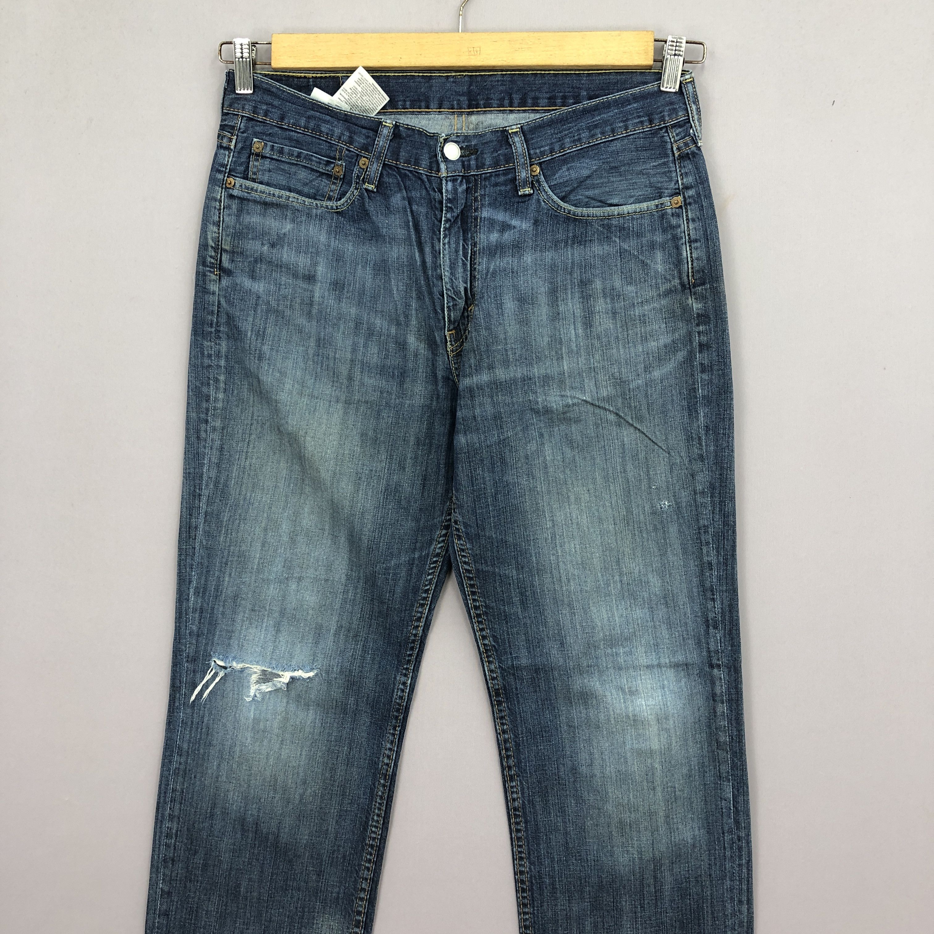 Levi's Vintage Levis 514 Distressed Jeans Levi's Denim Pant Size US 32 / EU 48 - 3 Thumbnail