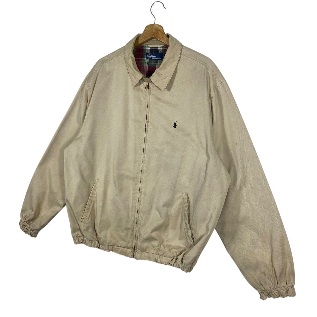 Polo Ralph Lauren Vintage 90s Polo Ralph Lauren Zipper Jacket XL Size Size US XL / EU 56 / 4 - 2 Thumbnail
