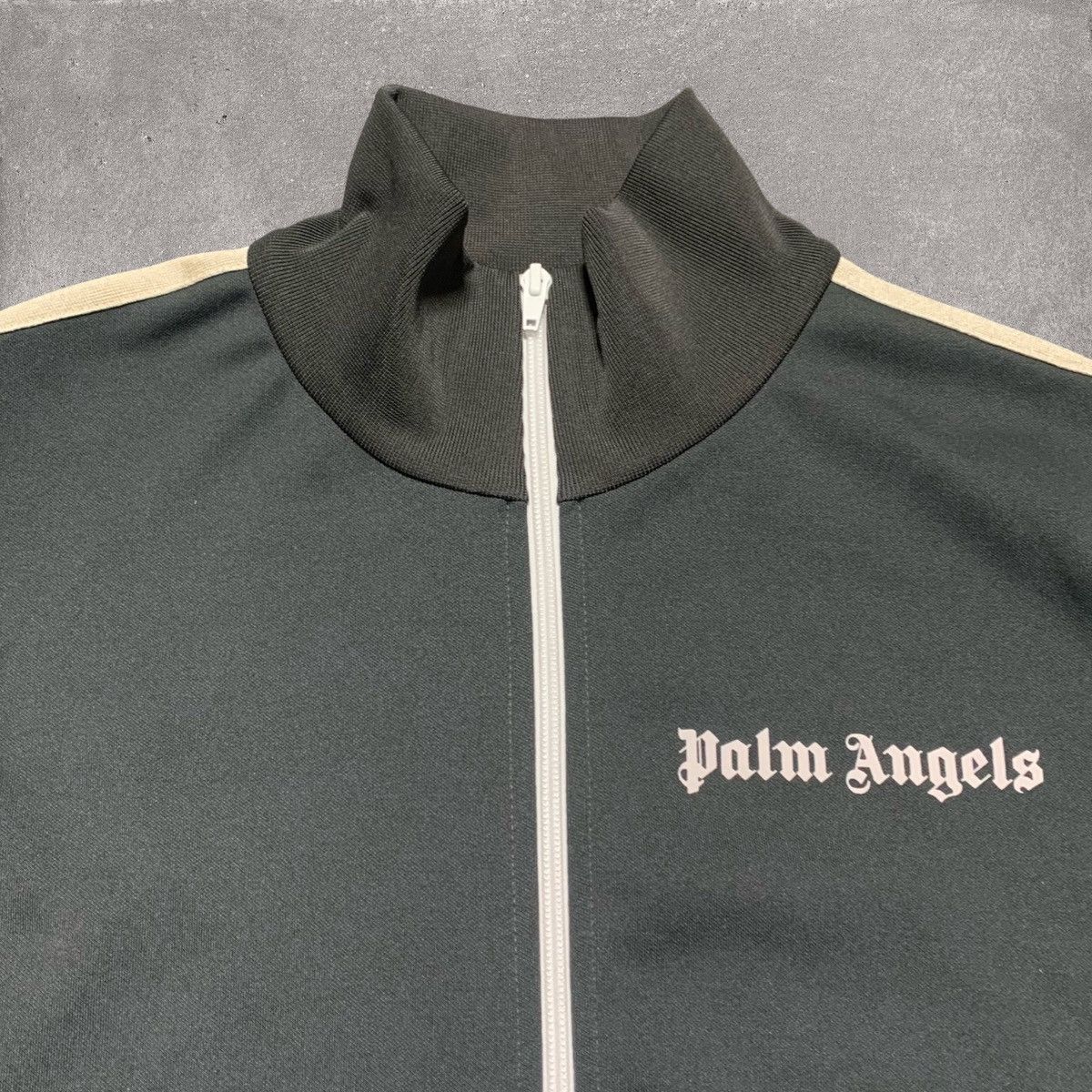 Represent Clo. Palm Angels Large Track Jacket Classic Grey Jacket Size US L / EU 52-54 / 3 - 3 Thumbnail