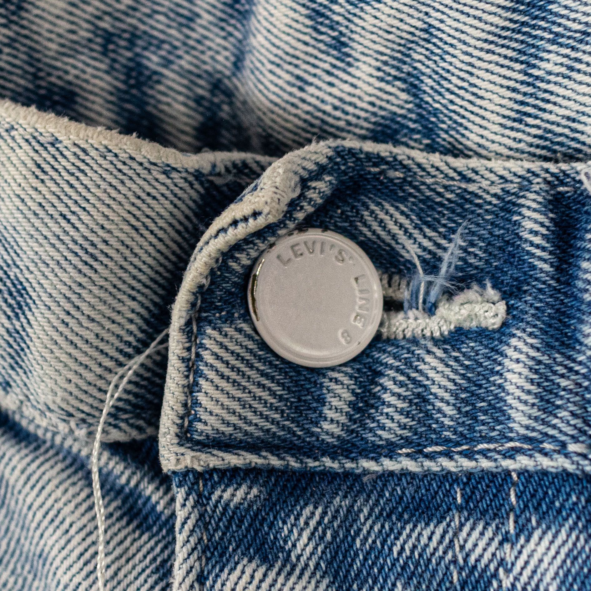 Levi's Levi's Line 8 Distressed Jeans Raw Hem Juniors Size 3 Size 32" / US 10 / IT 46 - 5 Thumbnail