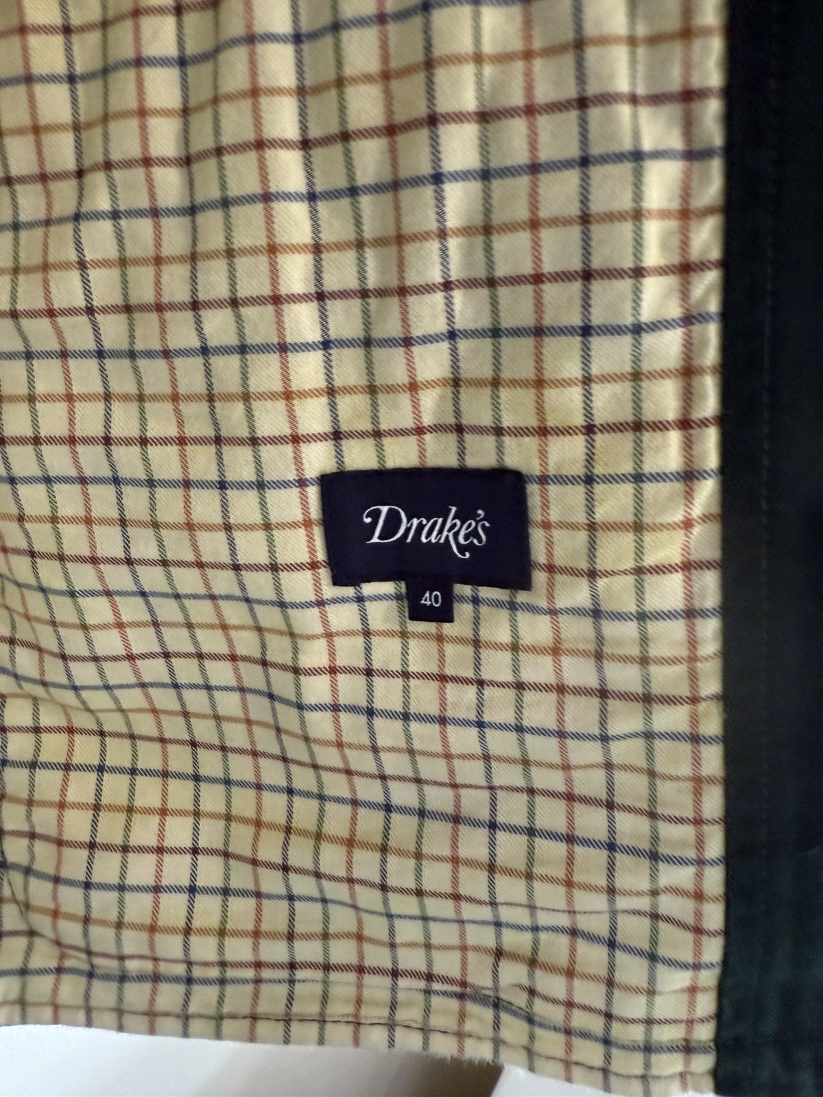 Drake's Drake’s Waxed Cotton Canvas Chasseur Jacket Size US L / EU 52-54 / 3 - 6 Thumbnail