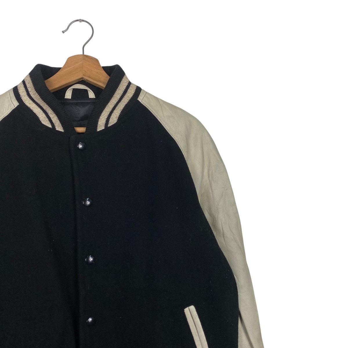 Japanese Brand J-1 varsity jacket leather sleeve Size US M / EU 48-50 / 2 - 5 Thumbnail