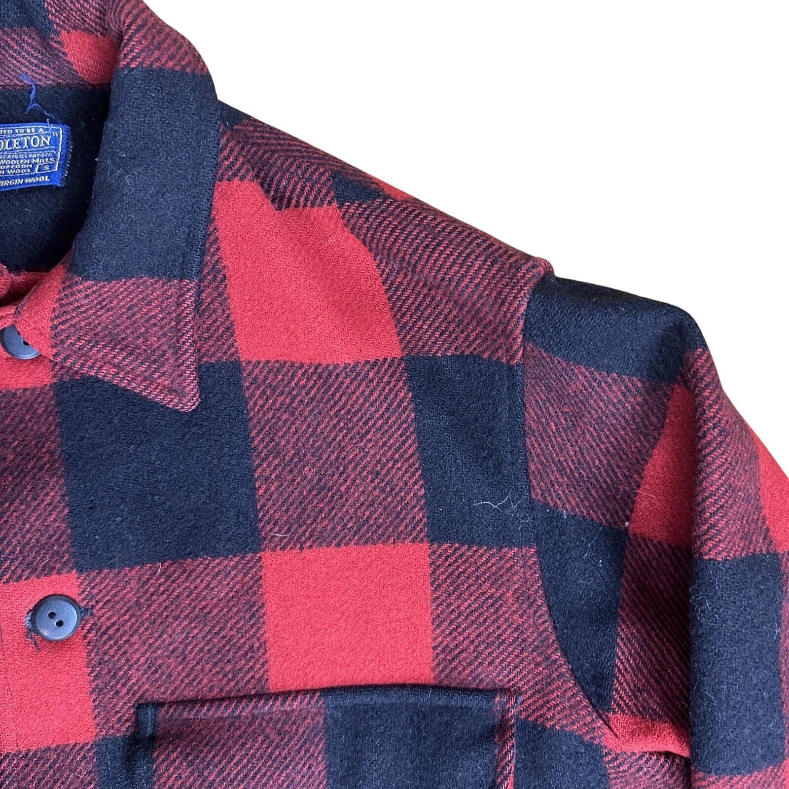 Pendleton Pendleton - Mackinaw Wool Cruiser Buffalo Jacket Coat Size S Size US S / EU 44-46 / 1 - 4 Thumbnail