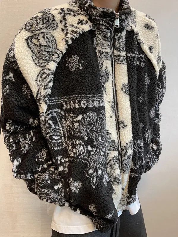 Other Paisley Bandana Full Zip Fleece Jacket Size US M / EU 48-50 / 2 - 8 Thumbnail