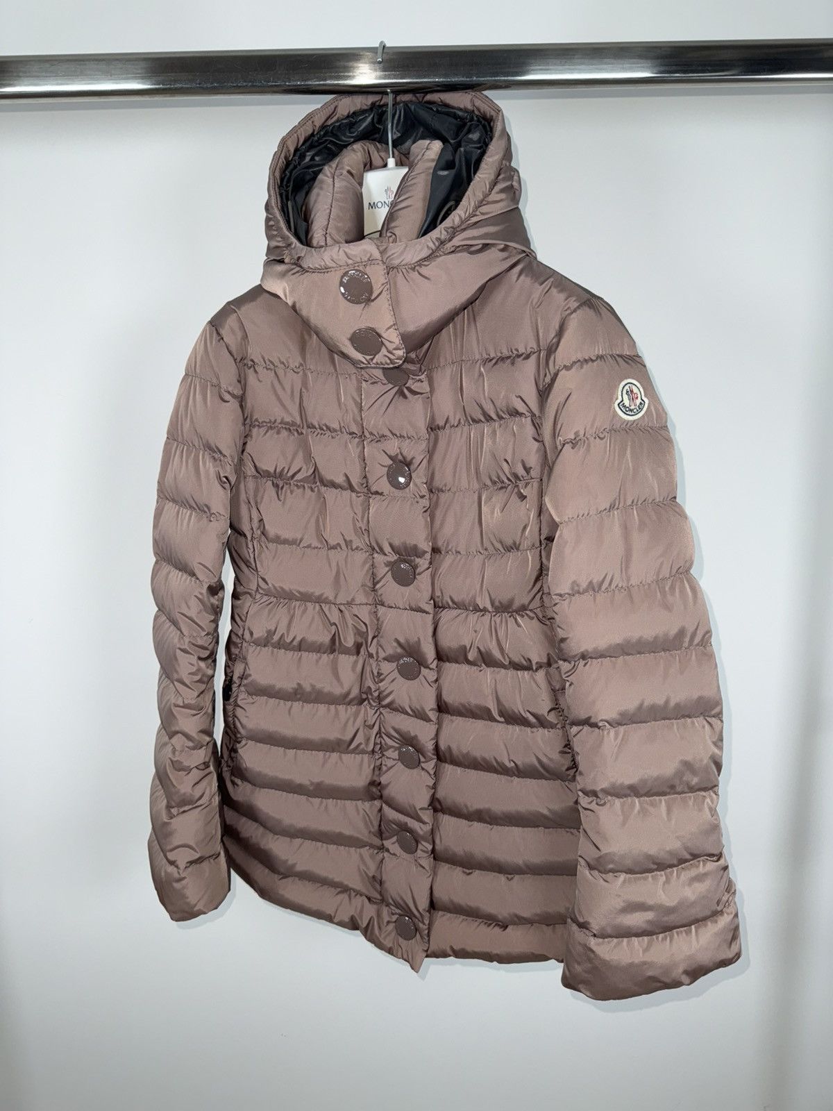 Moncler Moncler Women’s Jacket Jura Size 0 (XS) Beige/Brown Size XS / US 0-2 / IT 36-38 - 2 Thumbnail