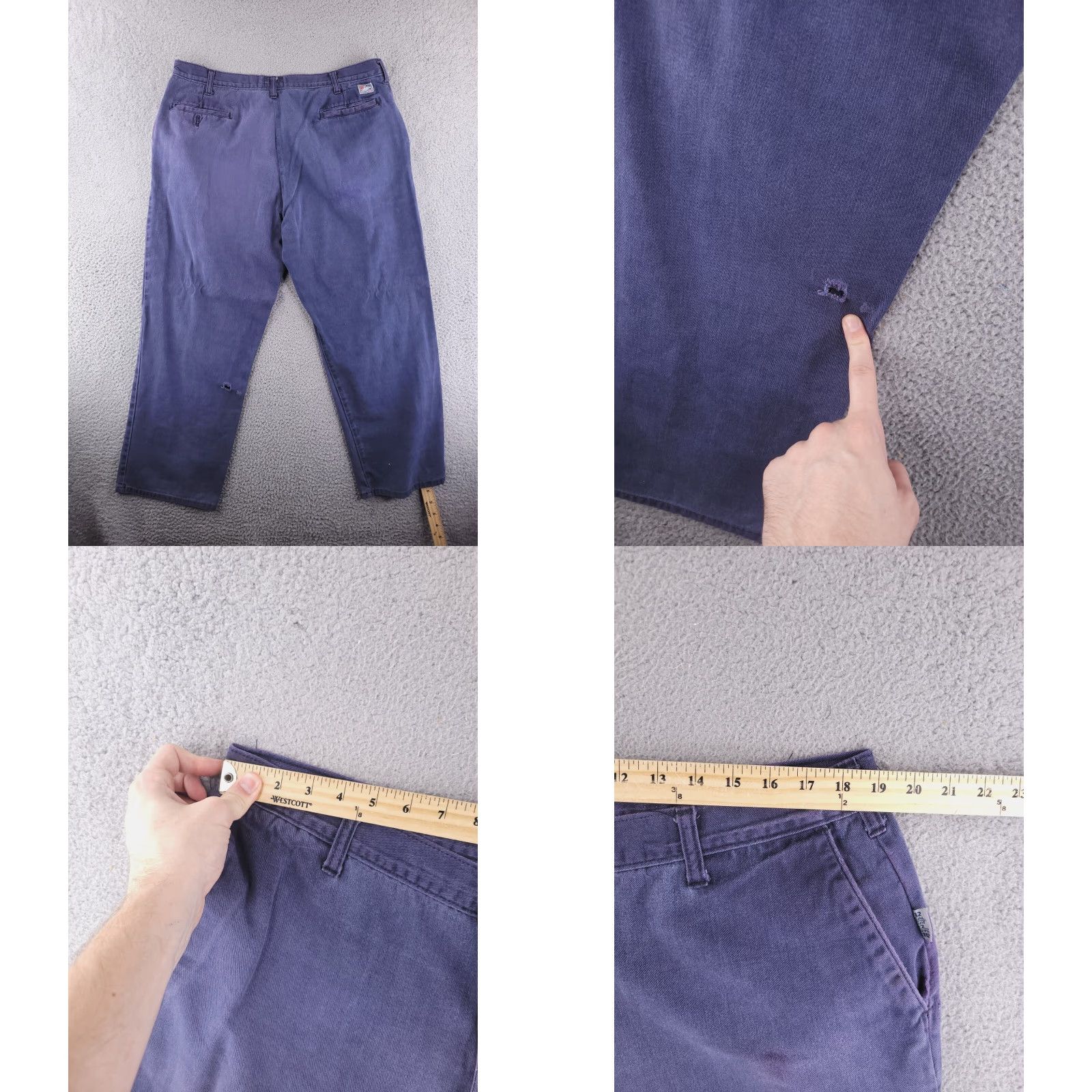 Vintage Tyndale Pants Mens 38x28 Flame-Resistant Orange Chino FR Work Tyndale Mens 38 28 Regular Size US 38 / EU 54 - 8 Thumbnail